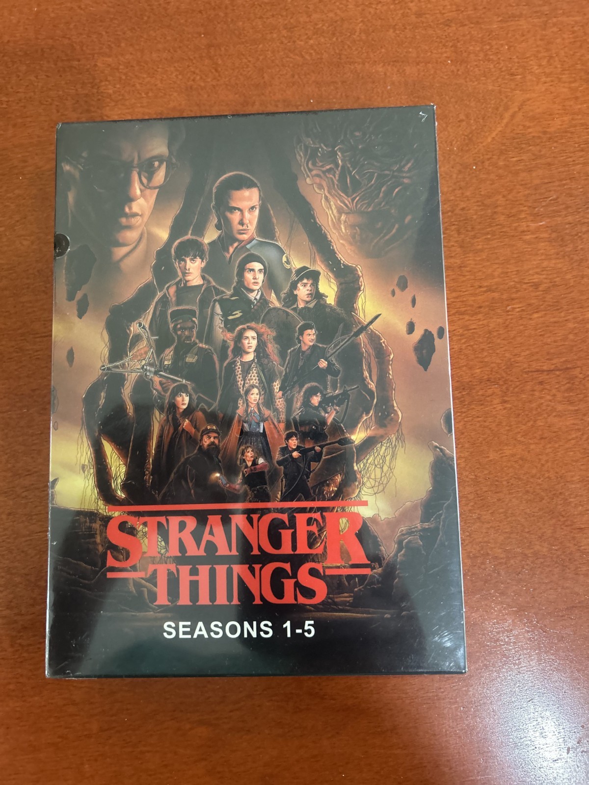 Stranger Things 1-5 Season 14-Disc DVD Box Set All Region USA