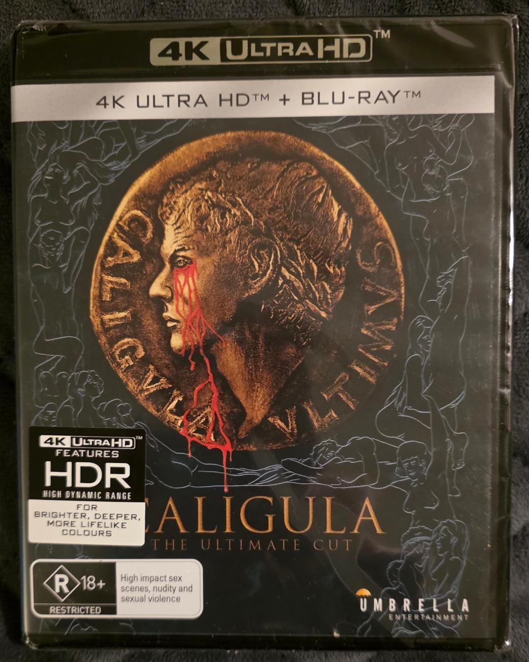 Caligula: the Ultimate Cut (Ultra HD + Blu-ray) BRAND NEW