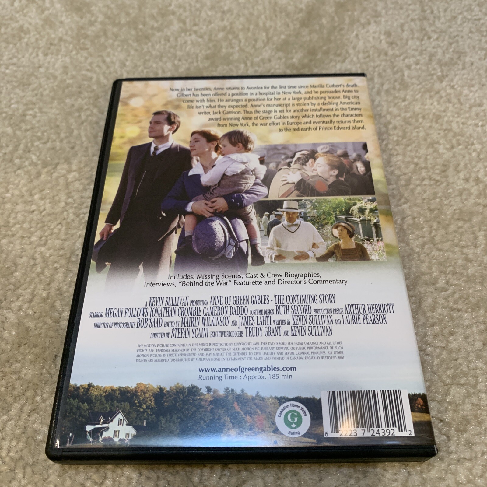 Anne of Green Gables Complete Four Part Collection DVD Set 5 Discs 18 Hours