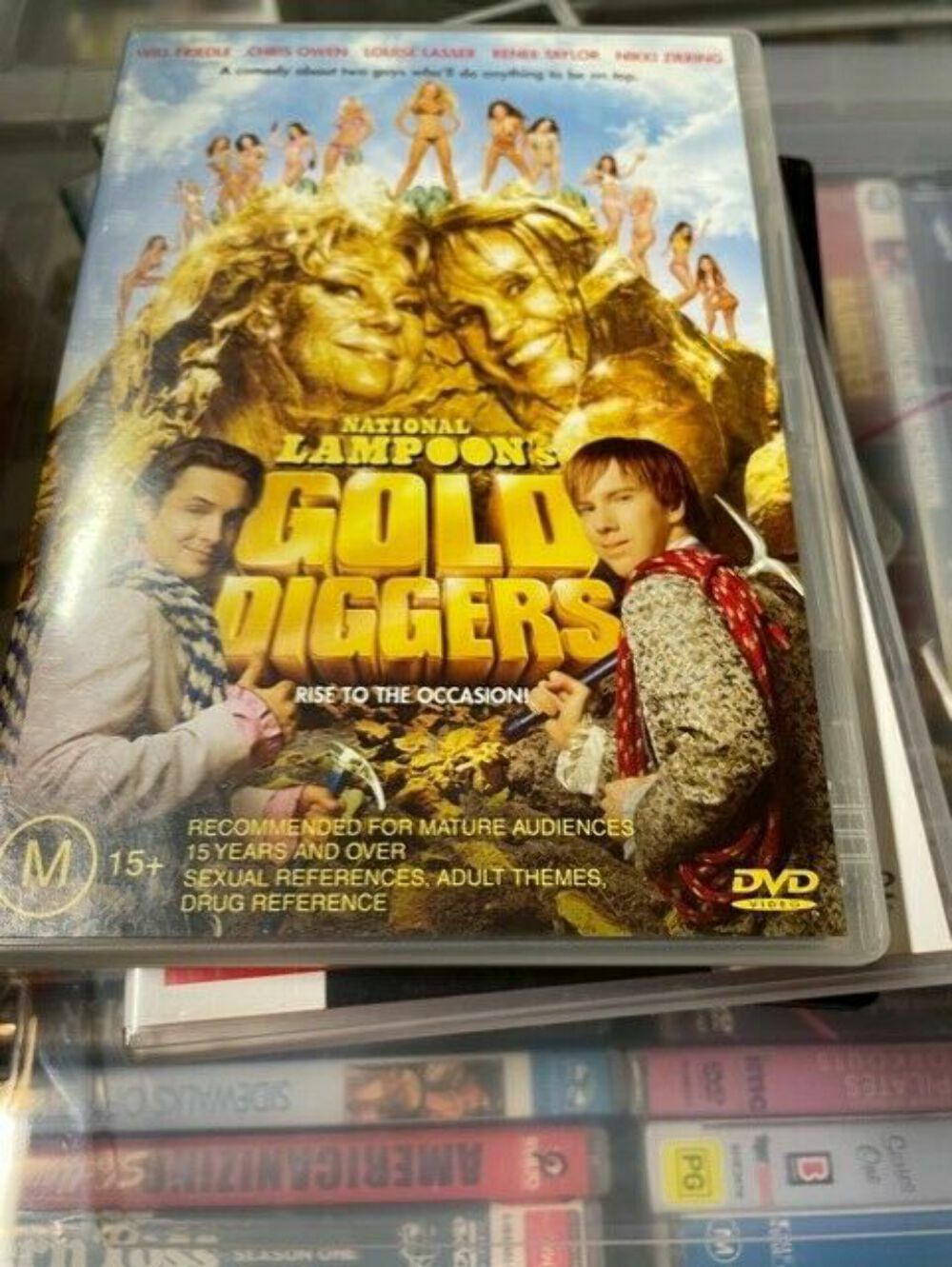 National Lampoons Gold Diggers Chris Owen DVD [M] very good condition dvd t23