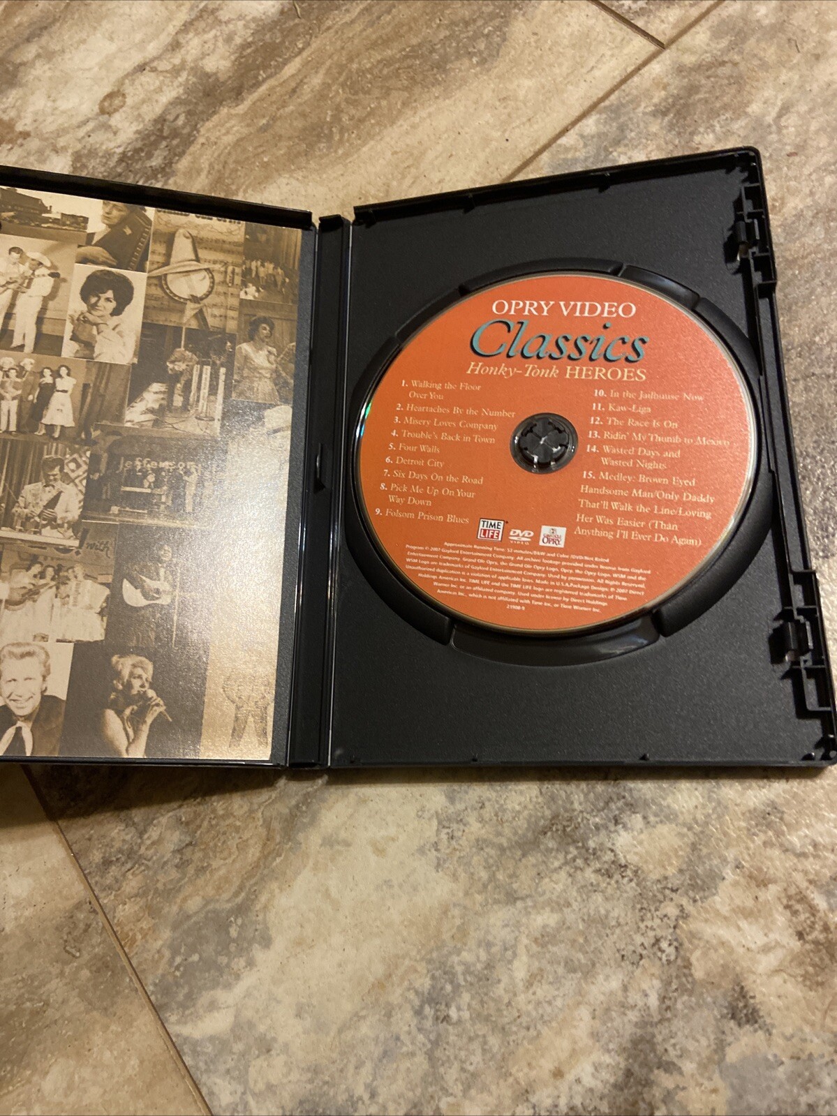 Grand Ole Opry Video Classics: Classic Live Performances Set Of 8 DVDs Time Life