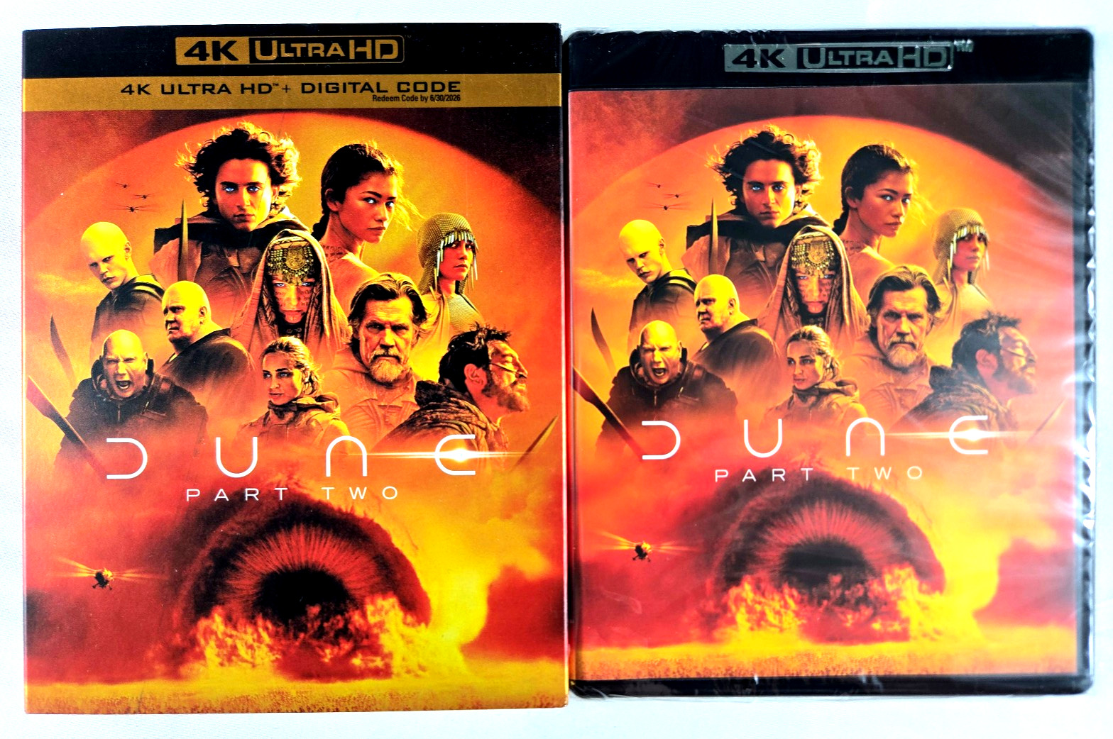 Dune Part Two 4K (UHD 4K + Rare, OOP Slip Cover) Director: Denis Villeneuve
