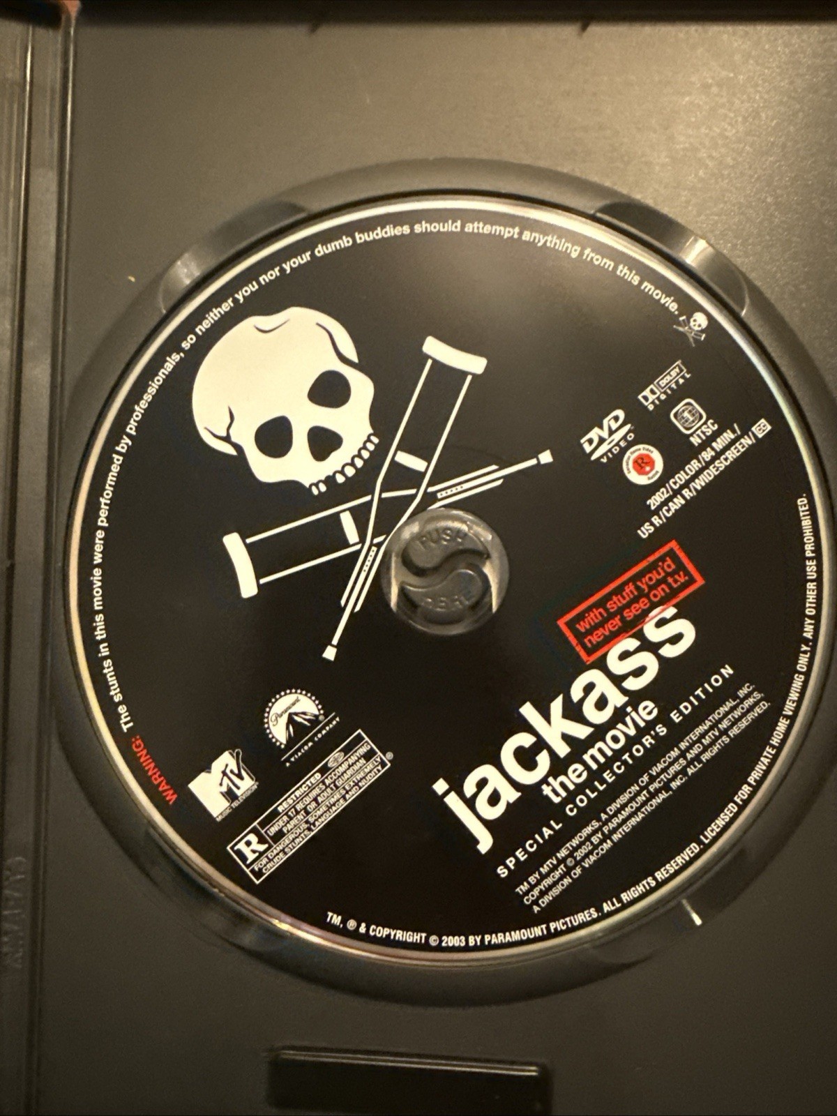 Jackass The Movie DVD Widescreen Collection Special Collecor’s Edition