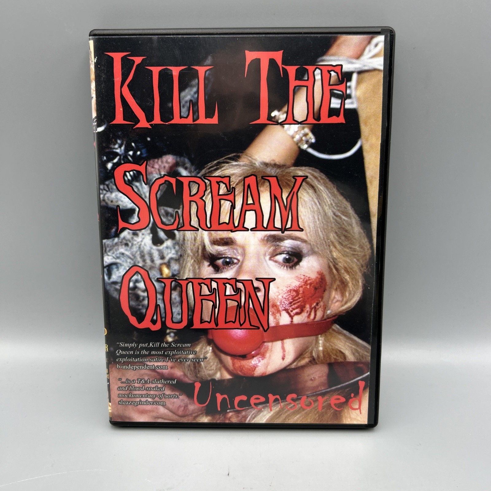 KILL THE SCREAM QUEEN UNCENSORED BILL ZEBUB ULTRA RARE COVER 1 OF 1 OOP