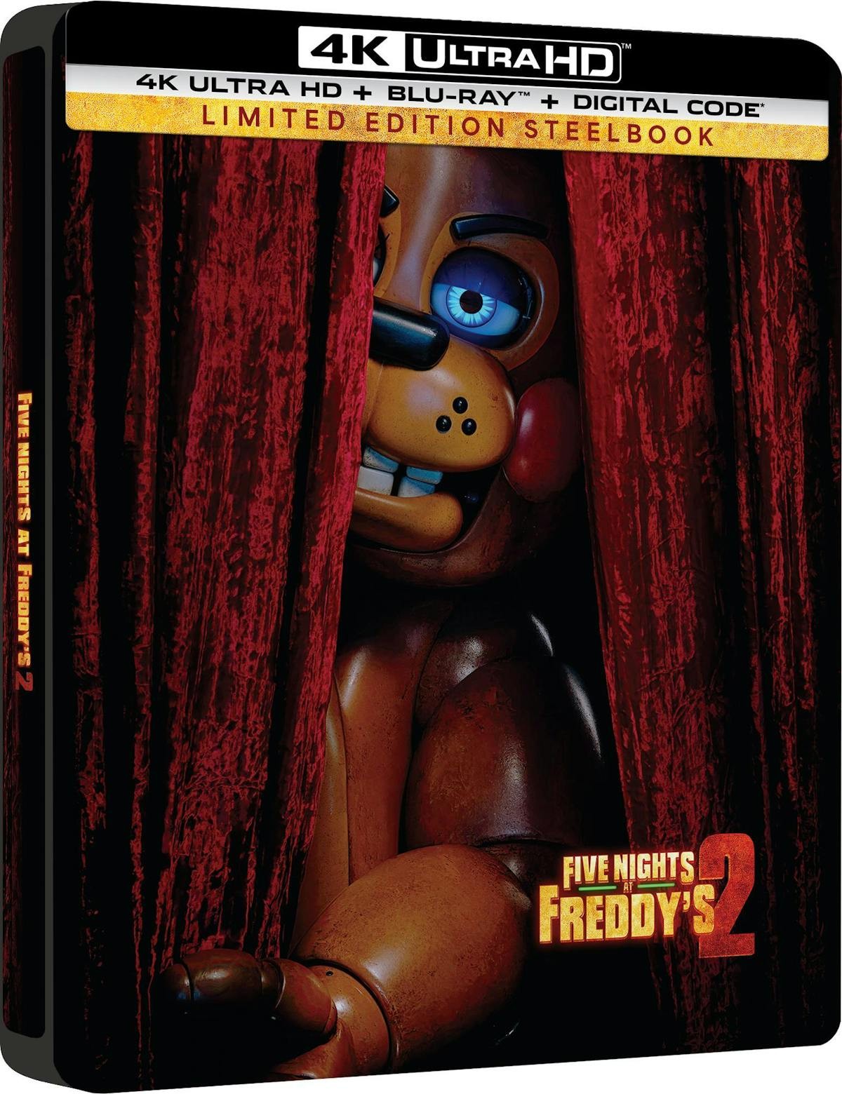 Five Nights at Freddy’s 2 4K UHD Blu-ray Steelbook NEW
