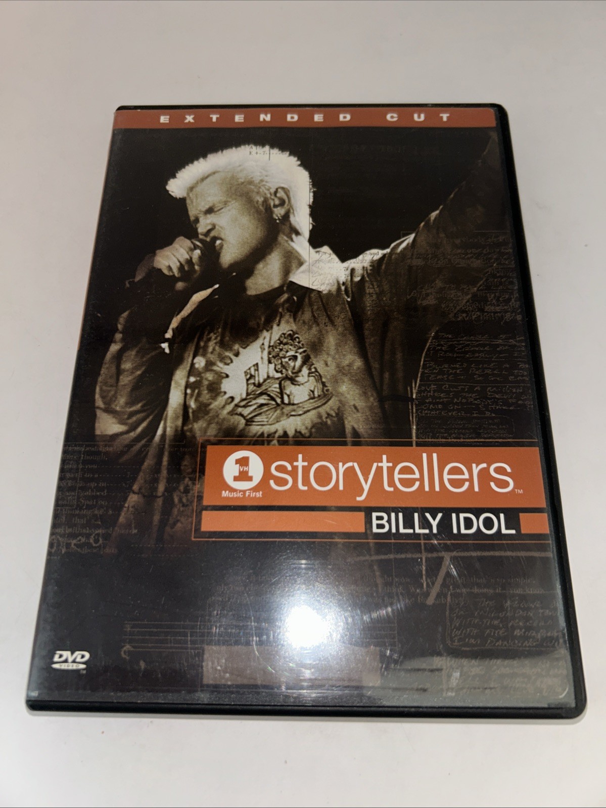 BILLY IDOL • Vh1 Storytellers ~ Extended Cut Dvd