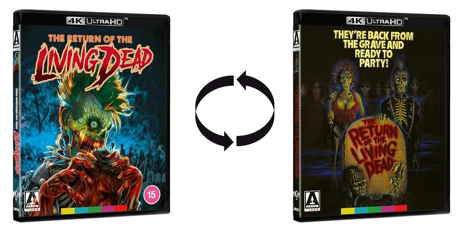 The Return of the Living Dead [4K UHD Blu-ray] (1985) Arrow Video UK Zombie Film
