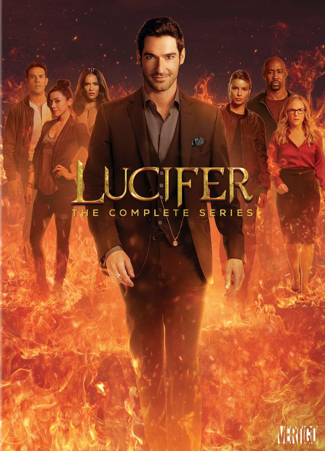 Lucifer: The Complete Series (DVD) Tom Ellis Lauren German Kevin Alejandro