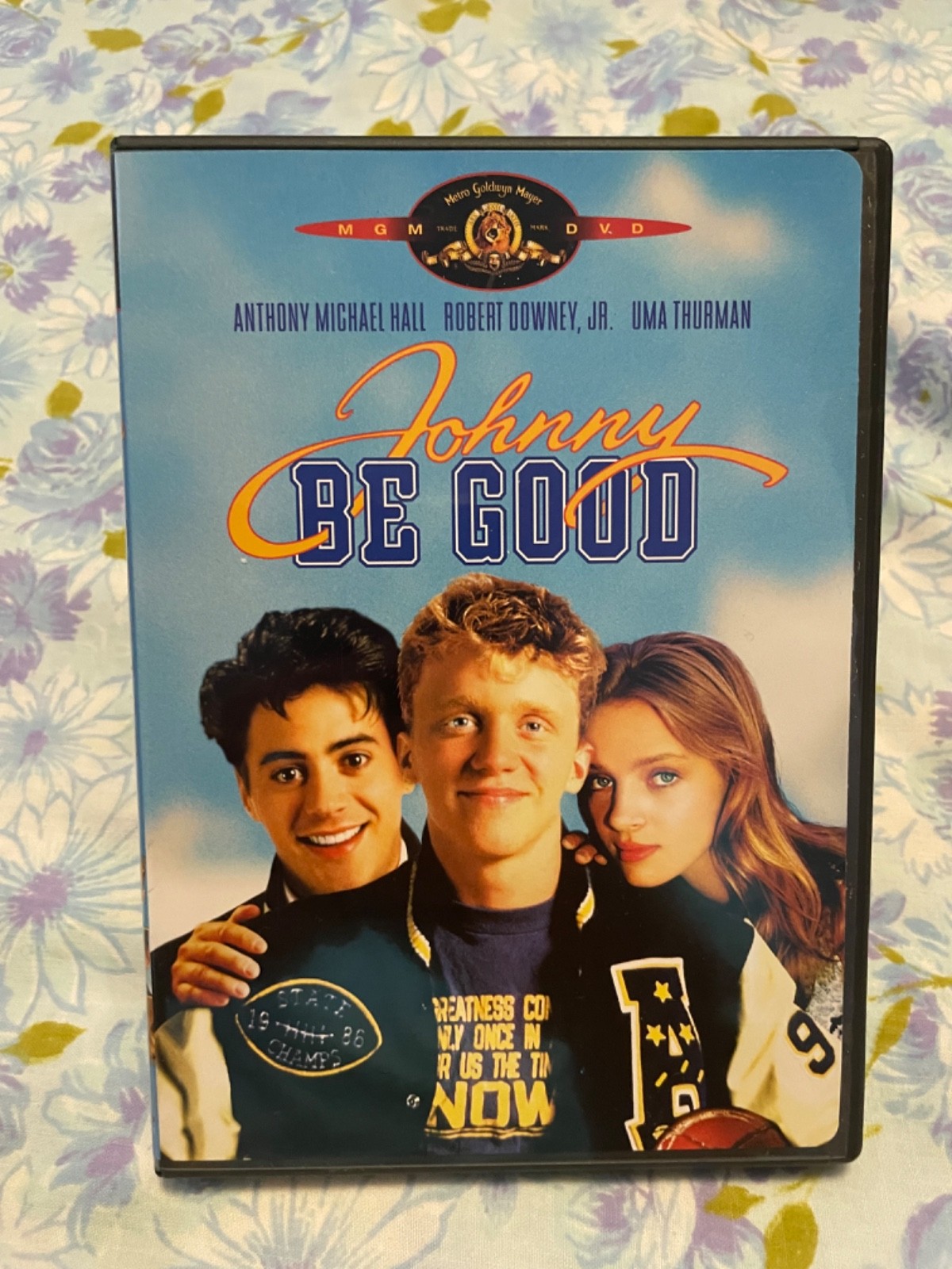 DVD Johnny Be Good Anthony Michael Hall Robert Downey Jr Uma Thurman