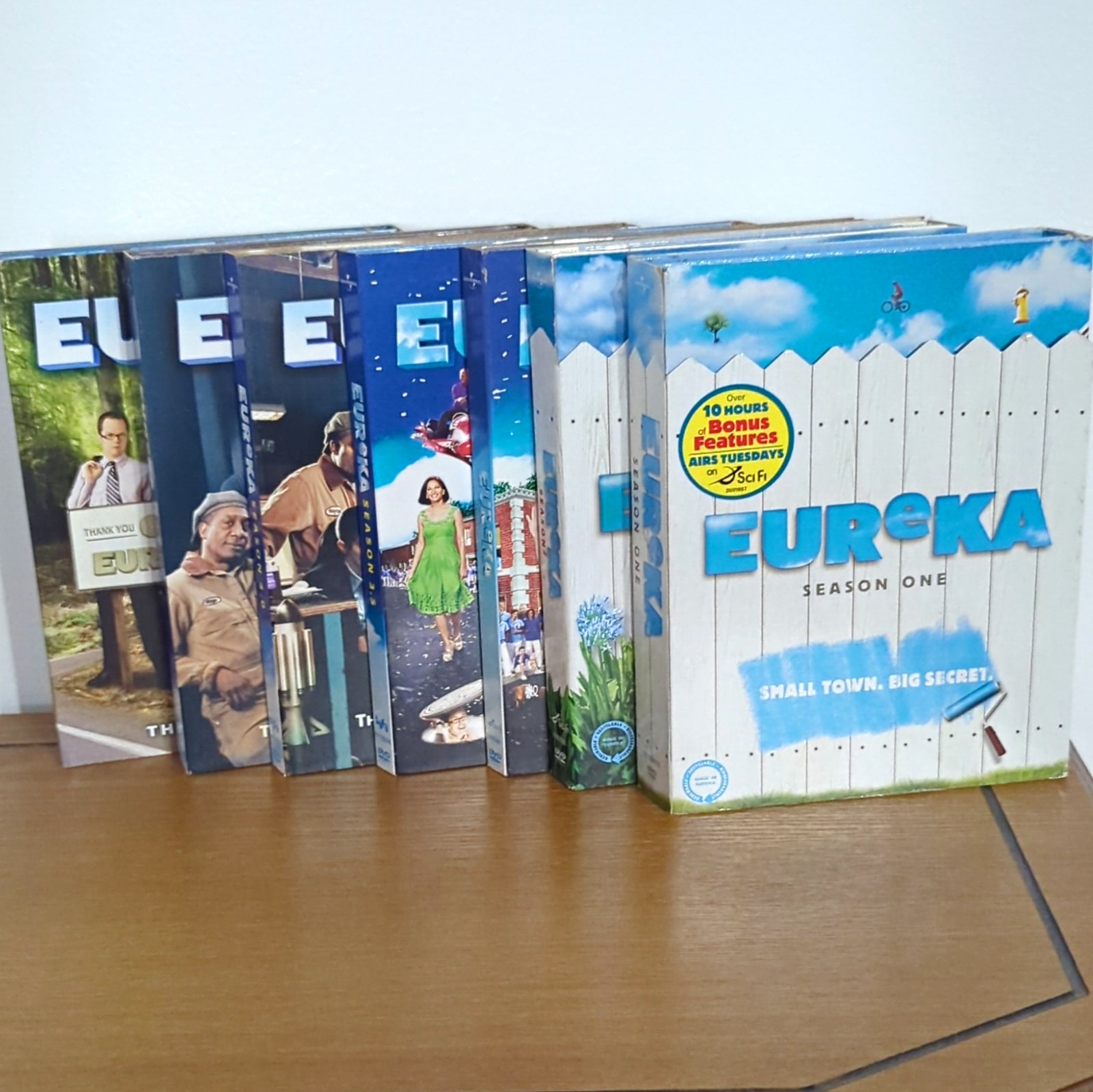 Eureka: The Complete Set 1-5 TV Series Cardboard Sleeve