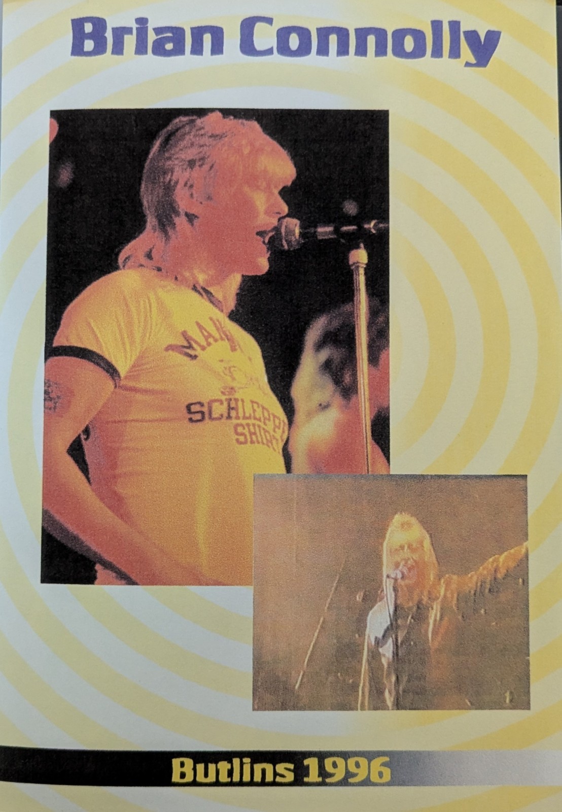 Brian Connolly Butlins 1996 Concert DVD Very Good Condition Sweet