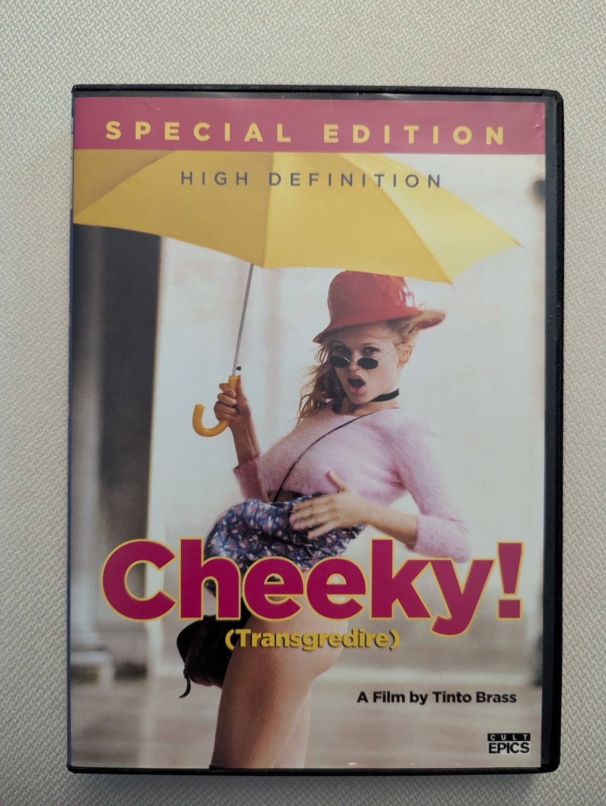 Cheeky DVD 2012 Special Edition – Tinto Brass – OOP – Cult Epics