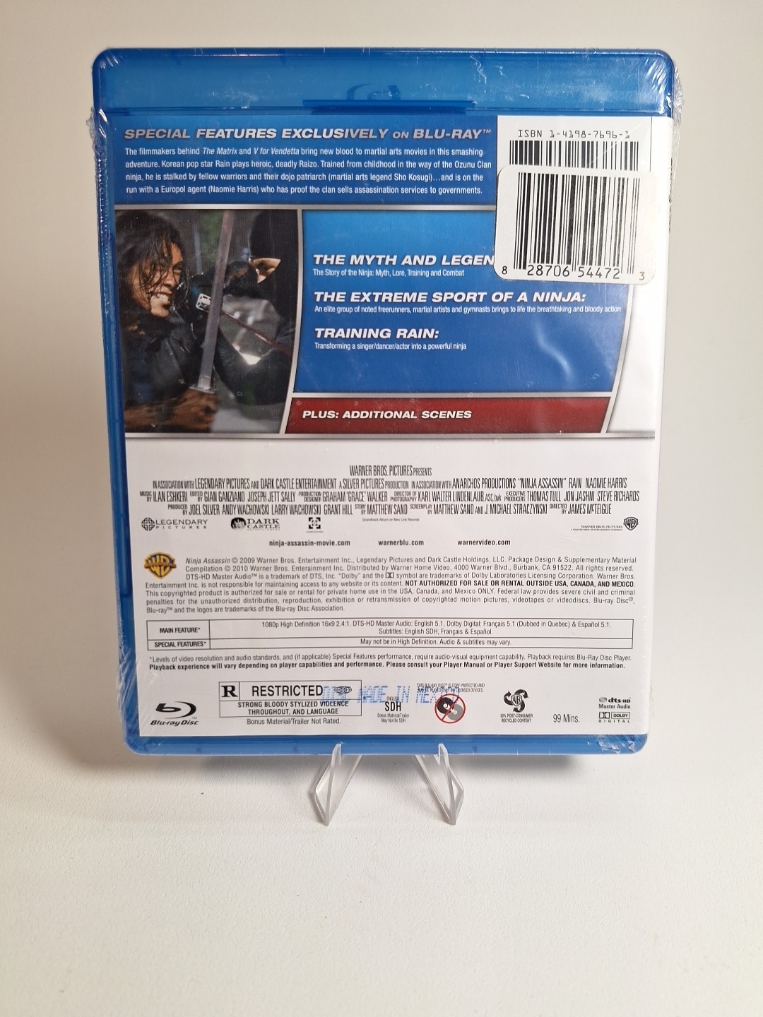Ninja Assassin (Blu-ray, 2009) SEALED!