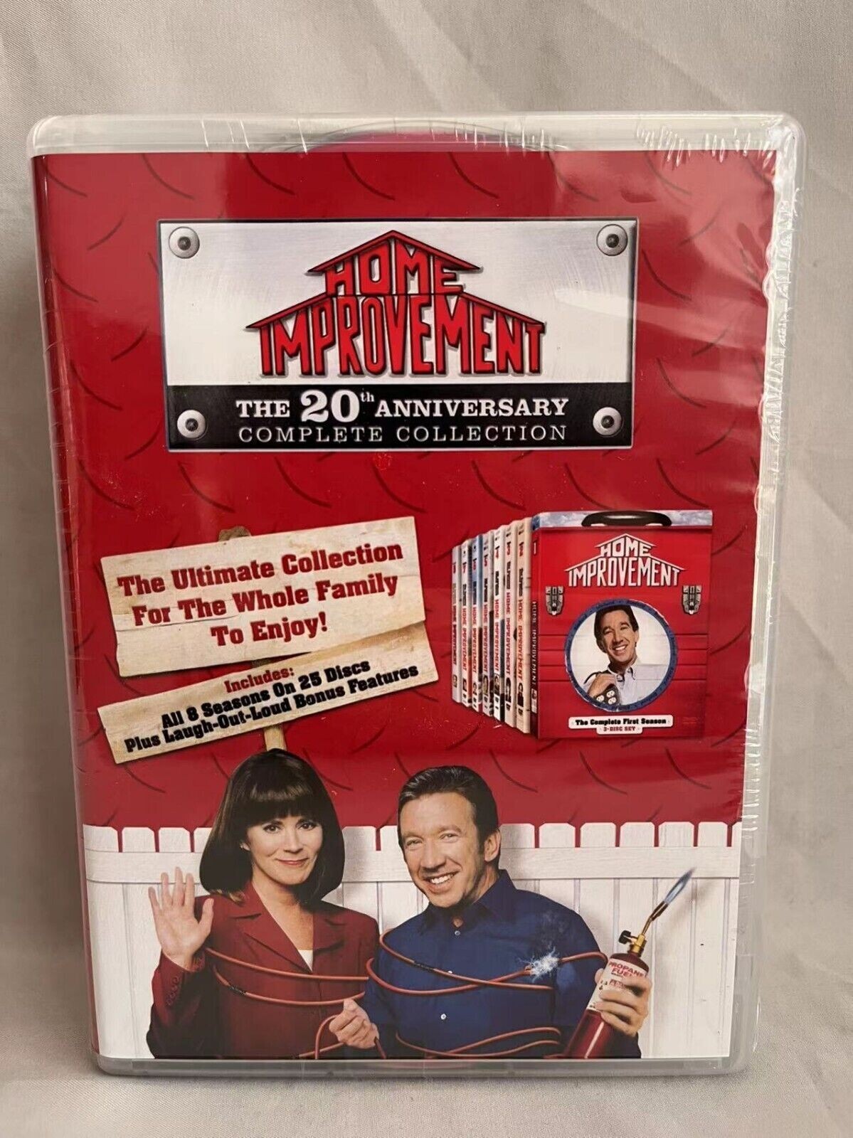 HOME IMPROVEMENT the Complete Series – 20th Anniversary Collection (25 Disc Set)