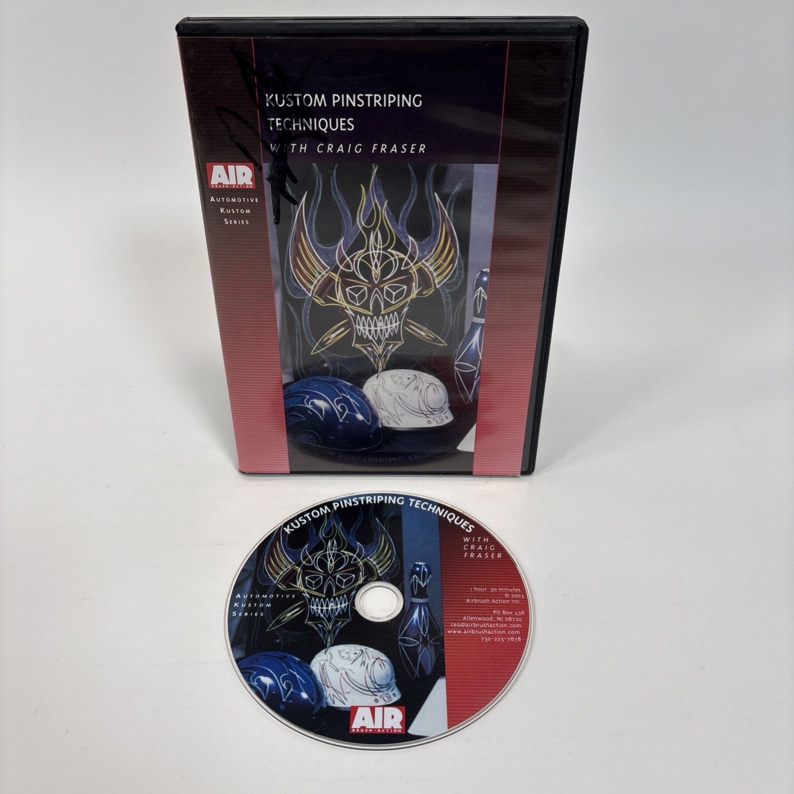 Craig Fraser Kustom Pinstriping Techniques (DVD/2003) Automotive Kustom Series