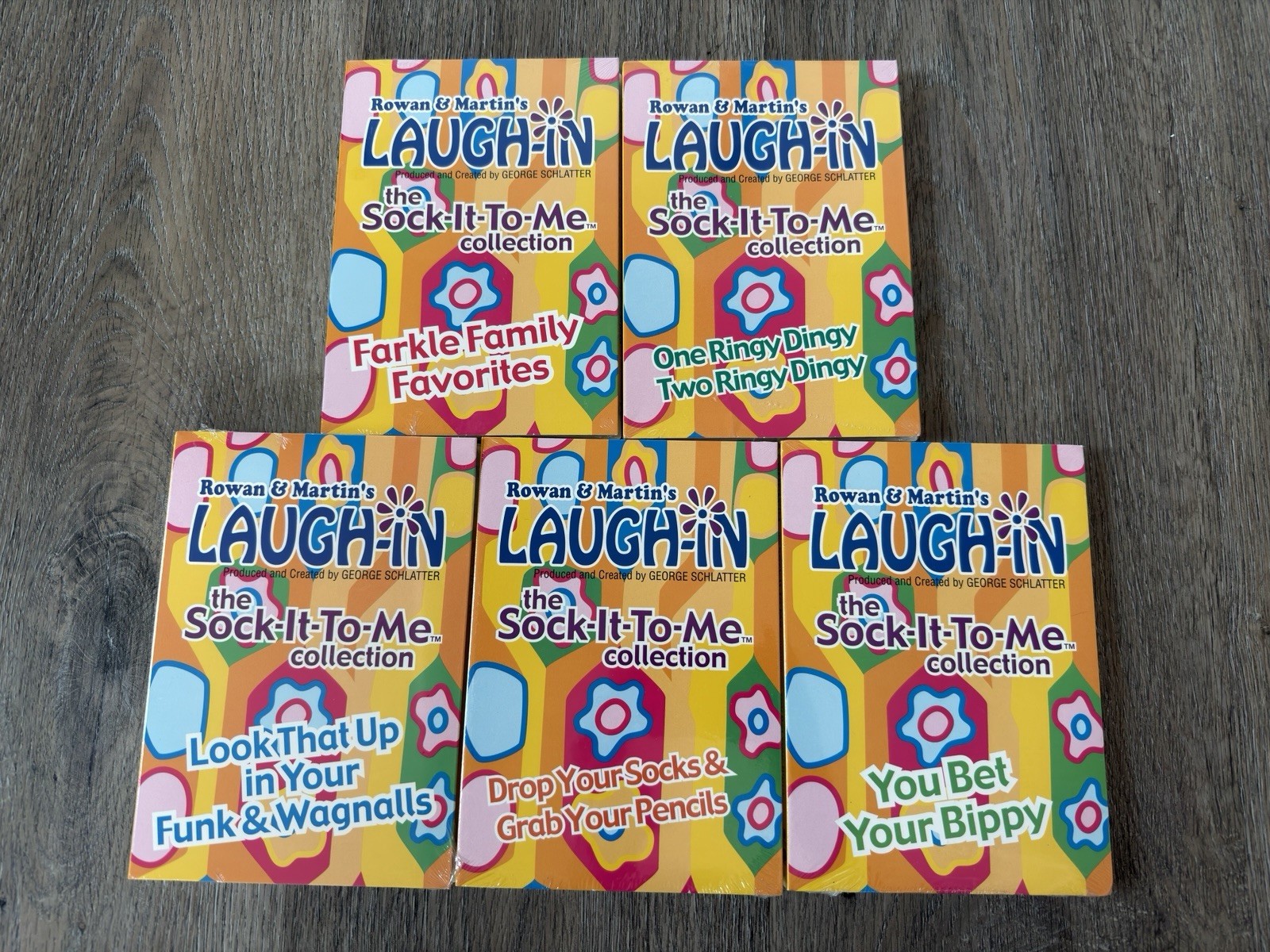 Rowan & Martin’s Laugh-In The Sock-It-To-Me Collection 5 DVD Lot New Sealed