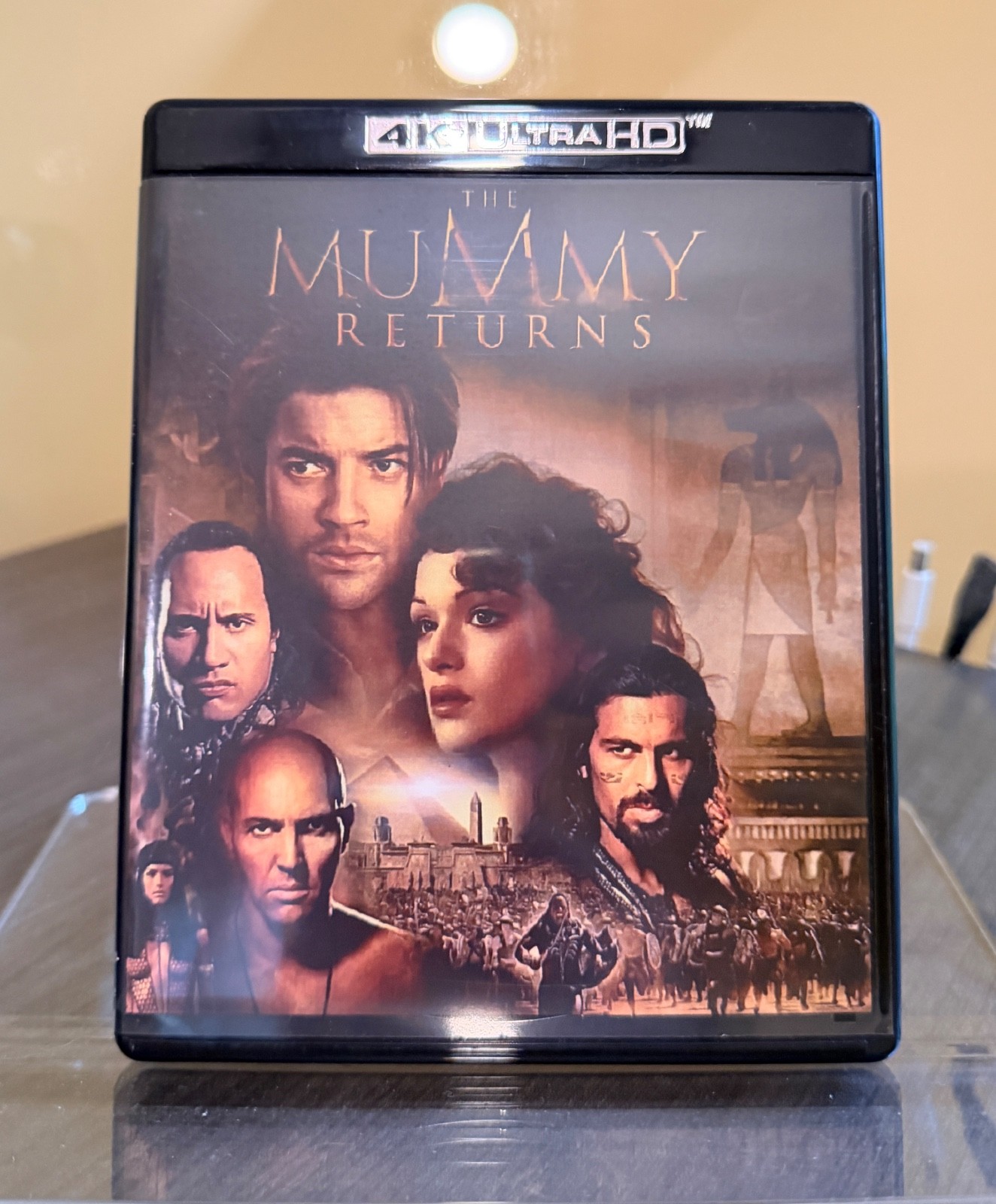 The Mummy Trilogy 4K CUSTOM BOXSET with CASES (NO MOVIES!)