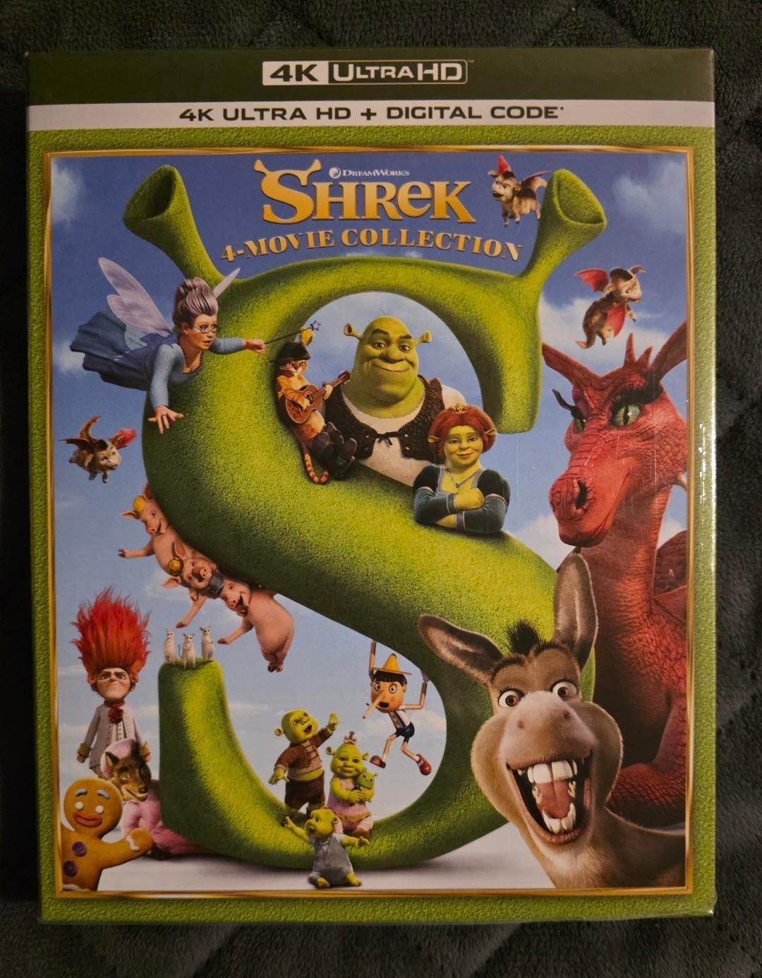 Shrek 4-Movie Collection (Ultra HD) BRAND NEW
