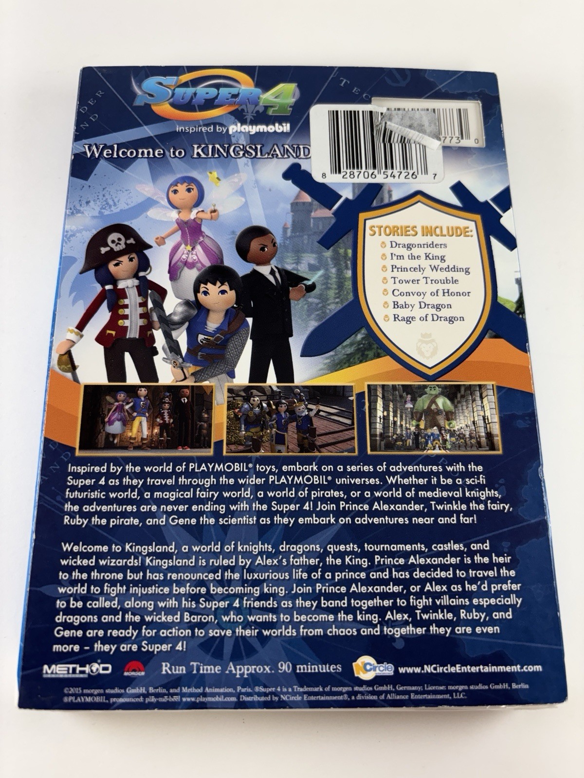 Super 4: Welcome to Kingsland! (DVD) New in Plastic and Cardboard Sleeve