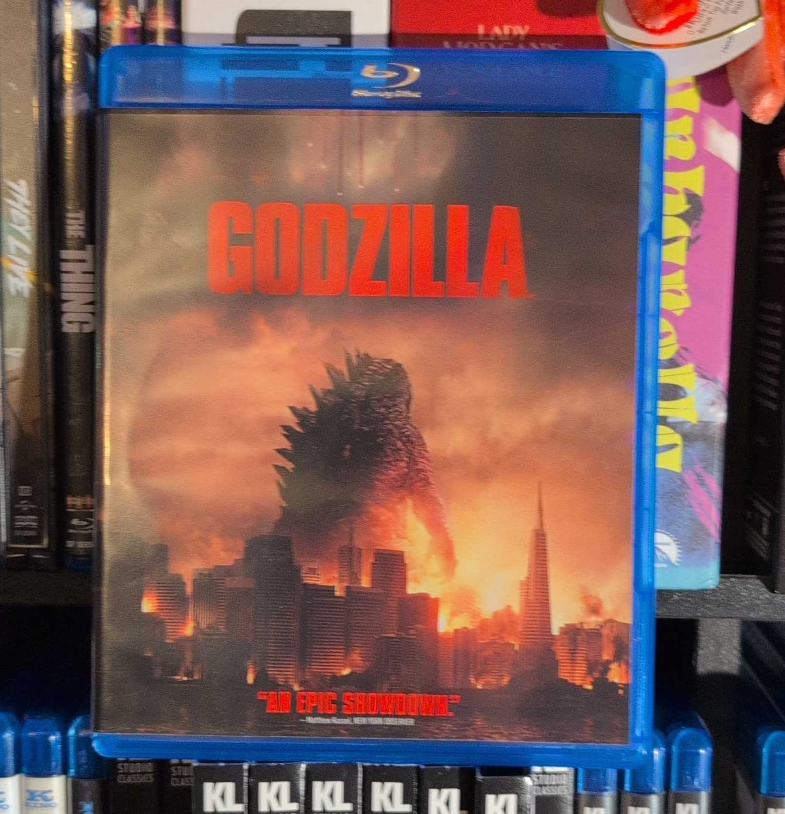 Godzilla Blu-ray PG-13 123 Min Gareth Edwards Interactive Warner Bros.
