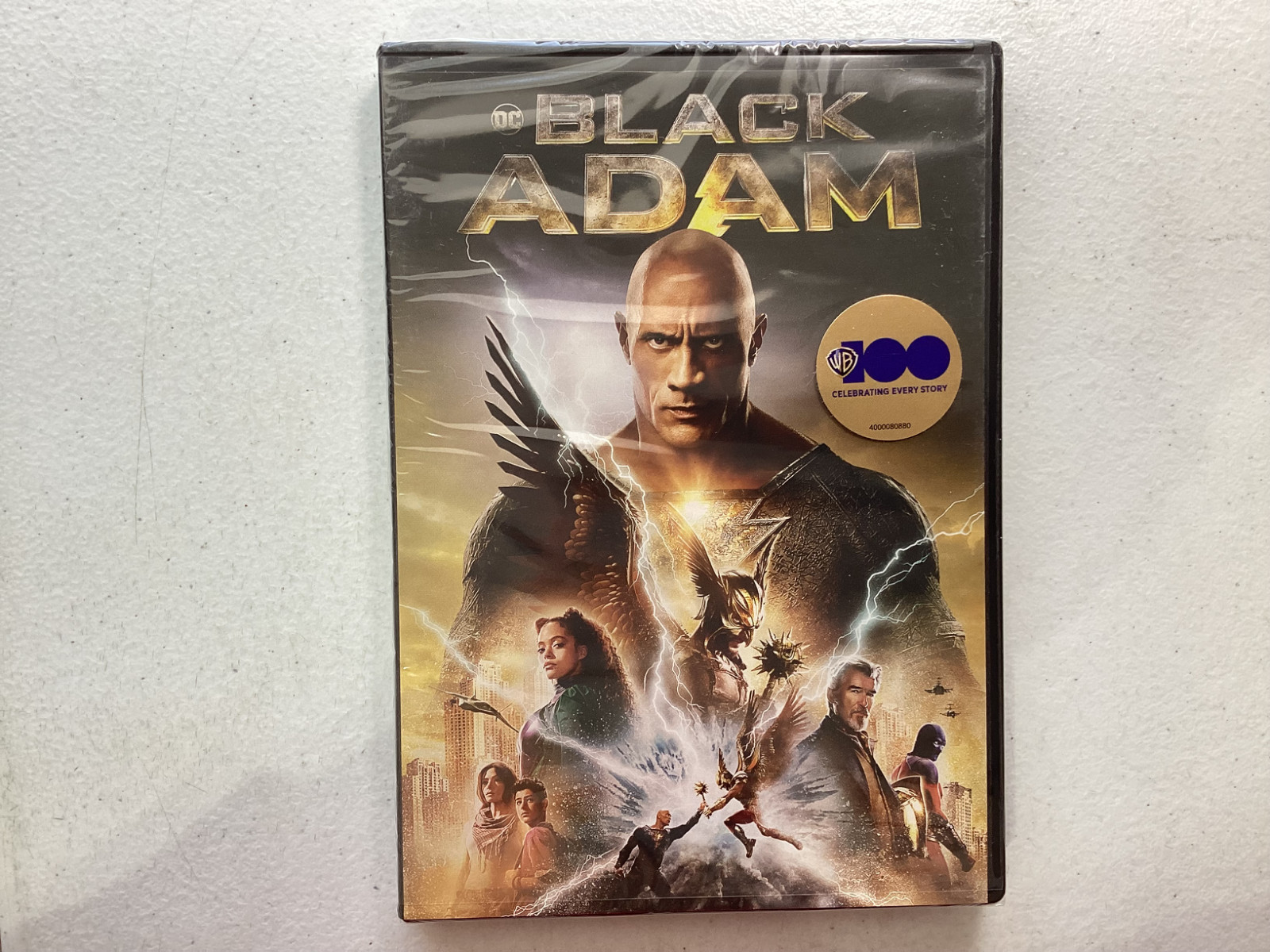 Black Adam DVD Sealed PG-13 Dwayne Johnson Pierce Brosnan 2023