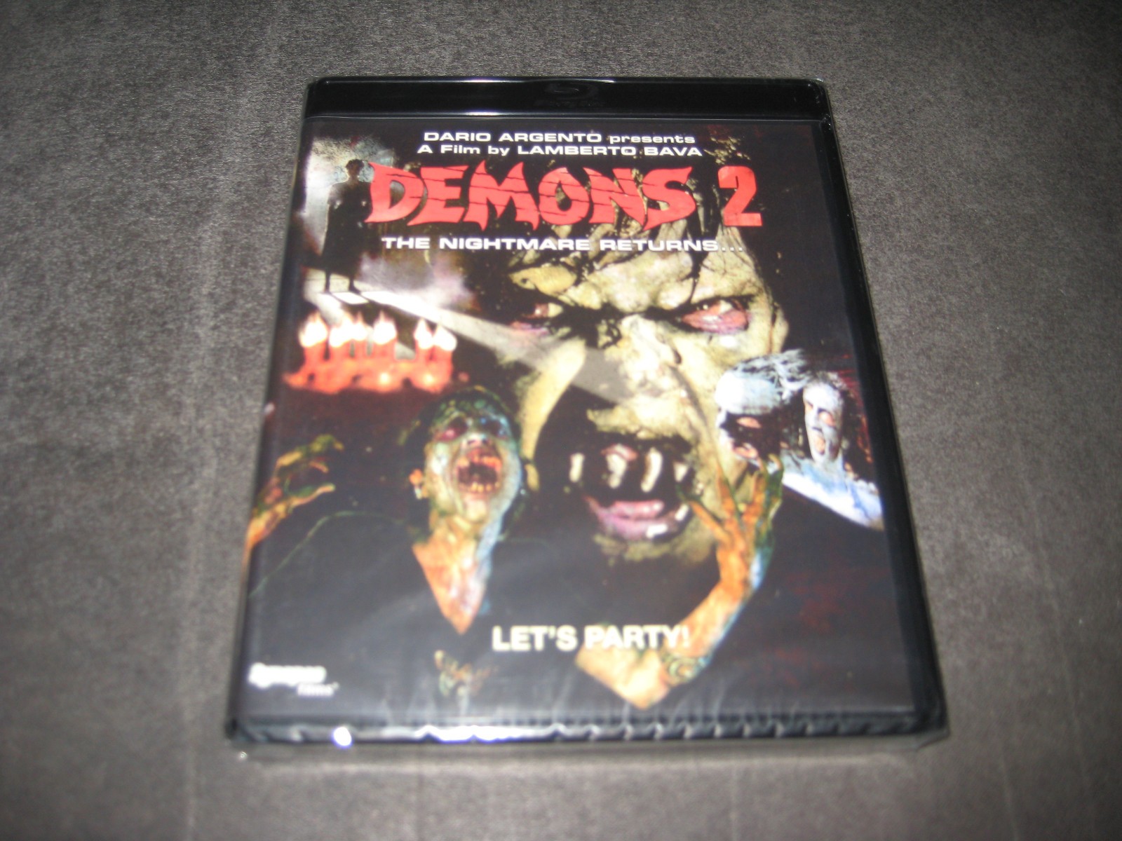 DEMONS 2 (BLU-RAY 1986 – 2014) BRAND NEW – NOT RATED – WIDESCREEN – HORROR