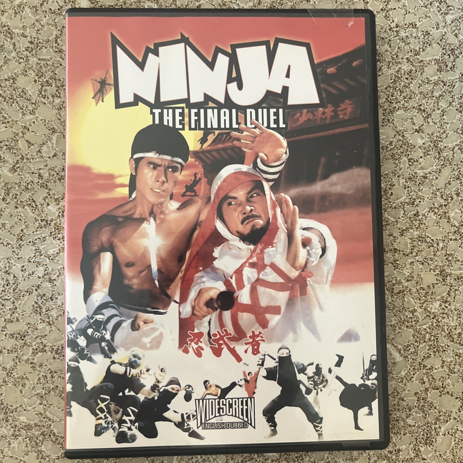NINJA THE FINAL DUEL, 1986 All-Region Taiwan Martial Film DVD, English Dub 忍者在中國