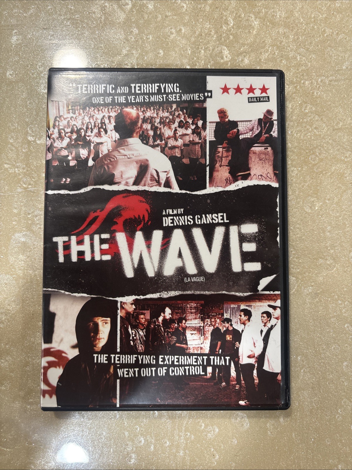 The Wave La Vague DVD Movie Horror Thriller Dennis Gansel English French