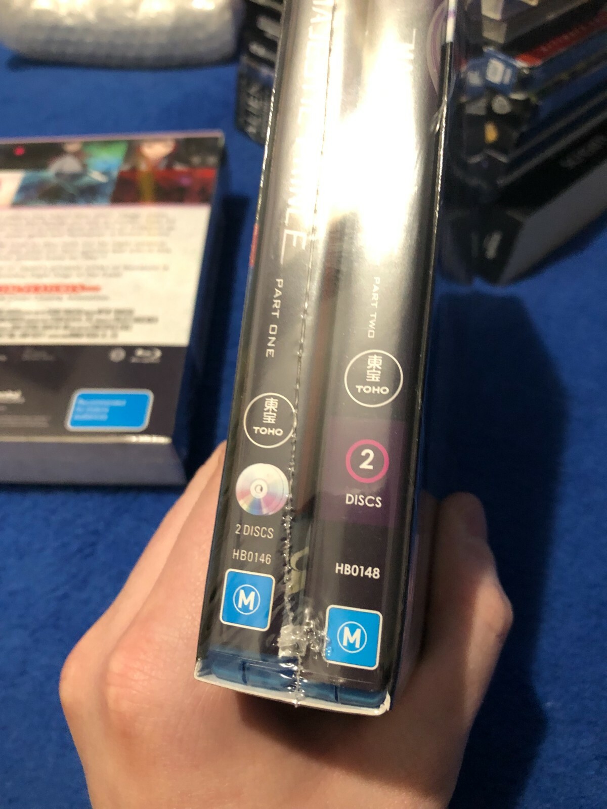 Hakkendon Eight Dogs Of War Anime 2017 4x Blu-Ray Slipcase Box SEALED