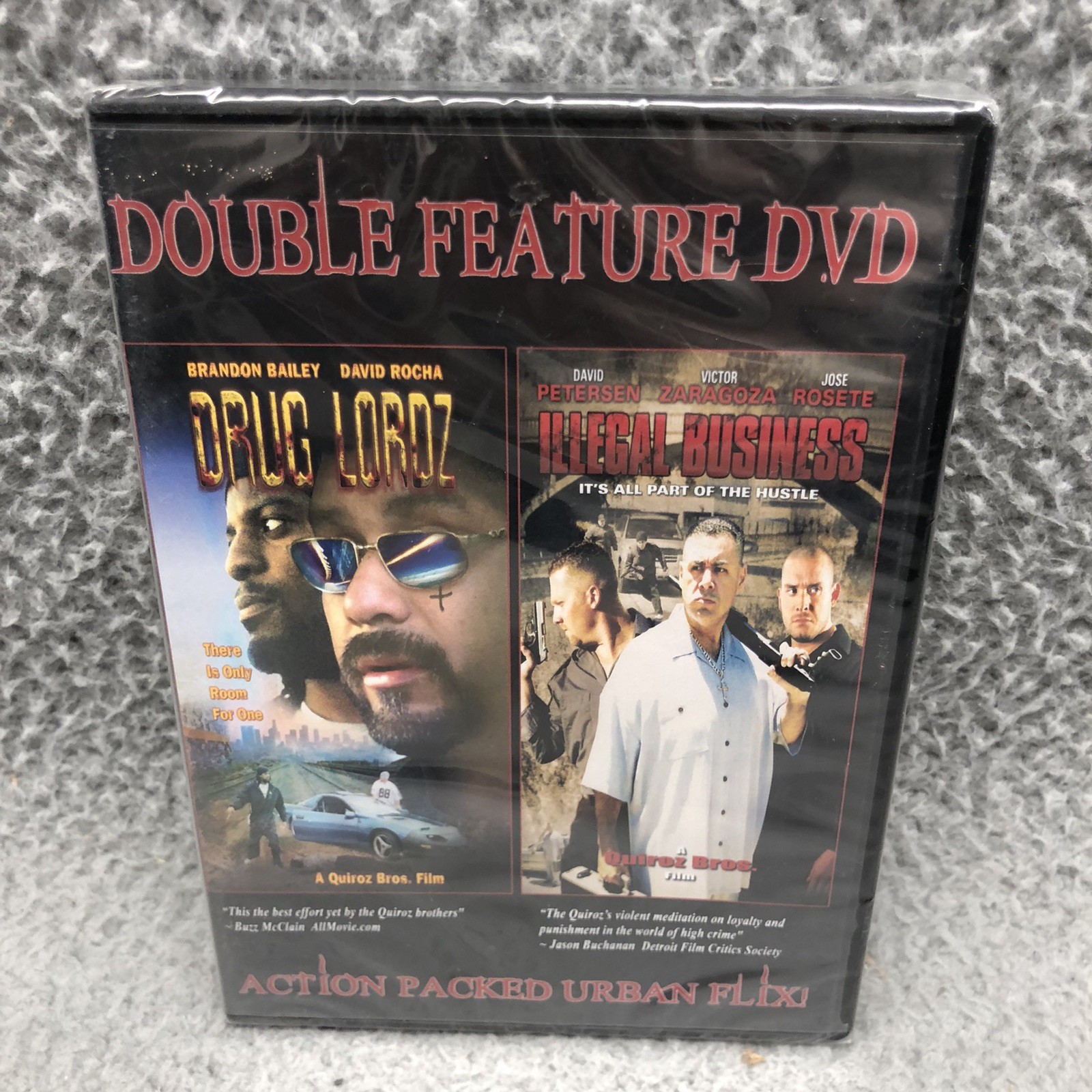 Drug Lordz-Illegal Business Double Feature (DVD) Jose Rosete