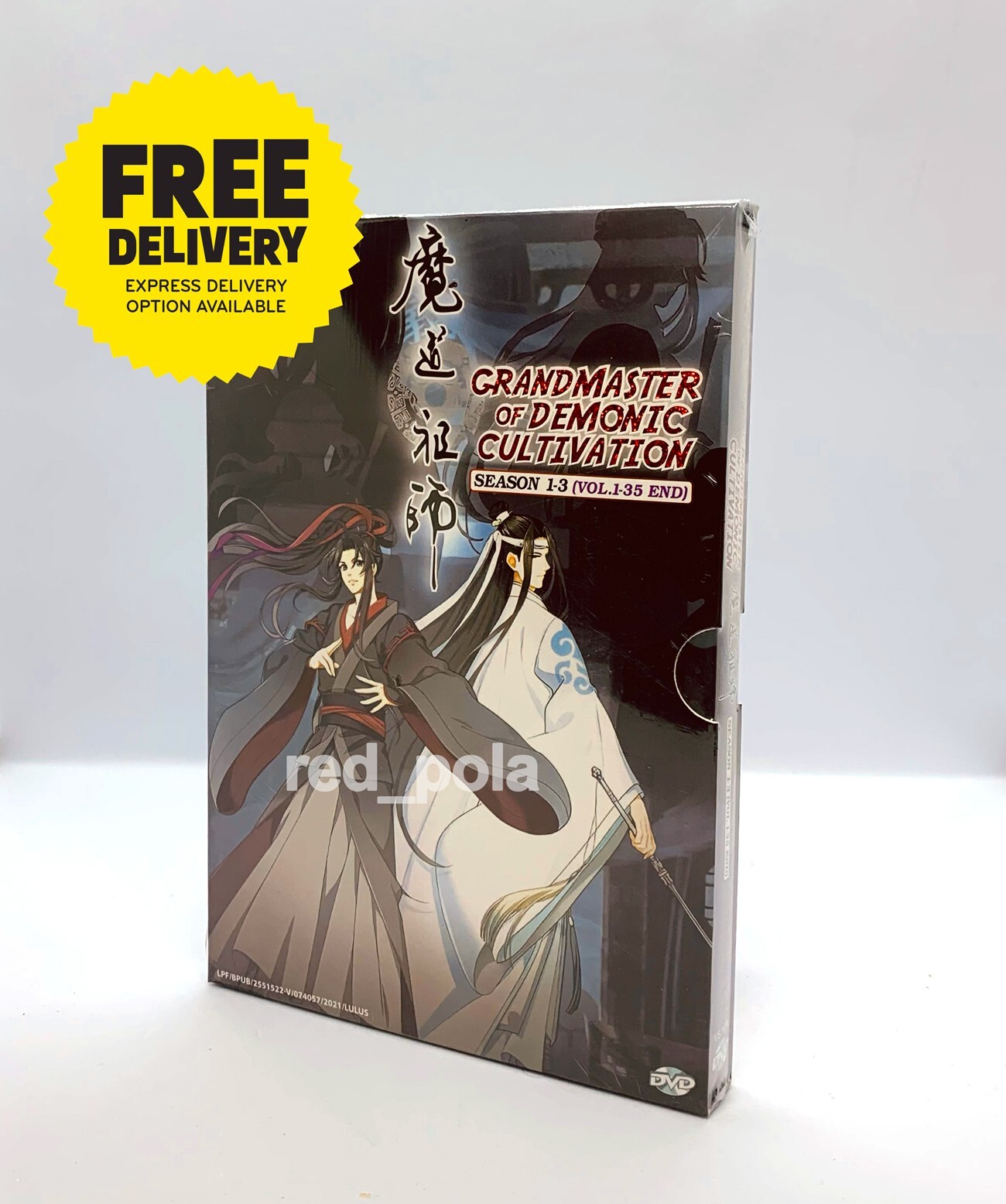 DVD Anime Grandmaster of Demonic Cultivation Mo Dao Zu Shi Season 1-3 Eng Sub
