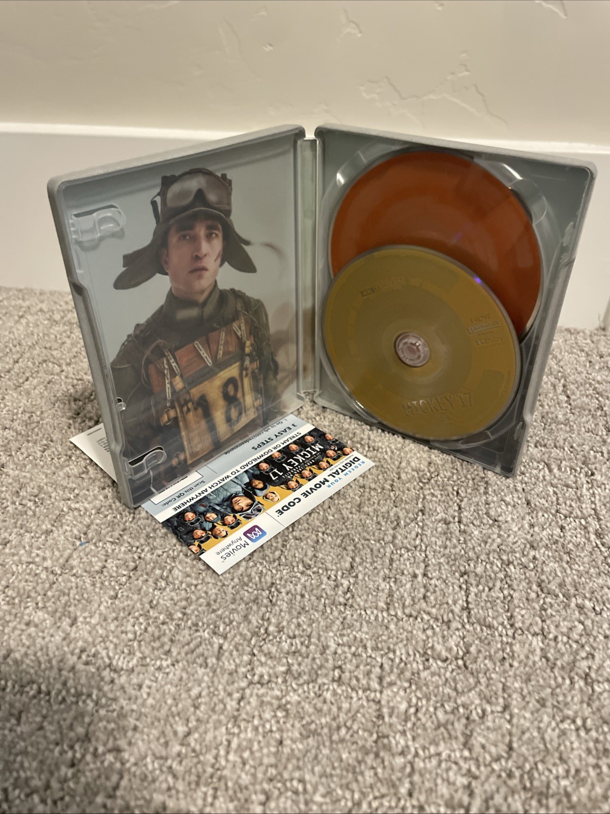 Mickey 17 Steelbook (4K Ultra HD + Blu-ray)