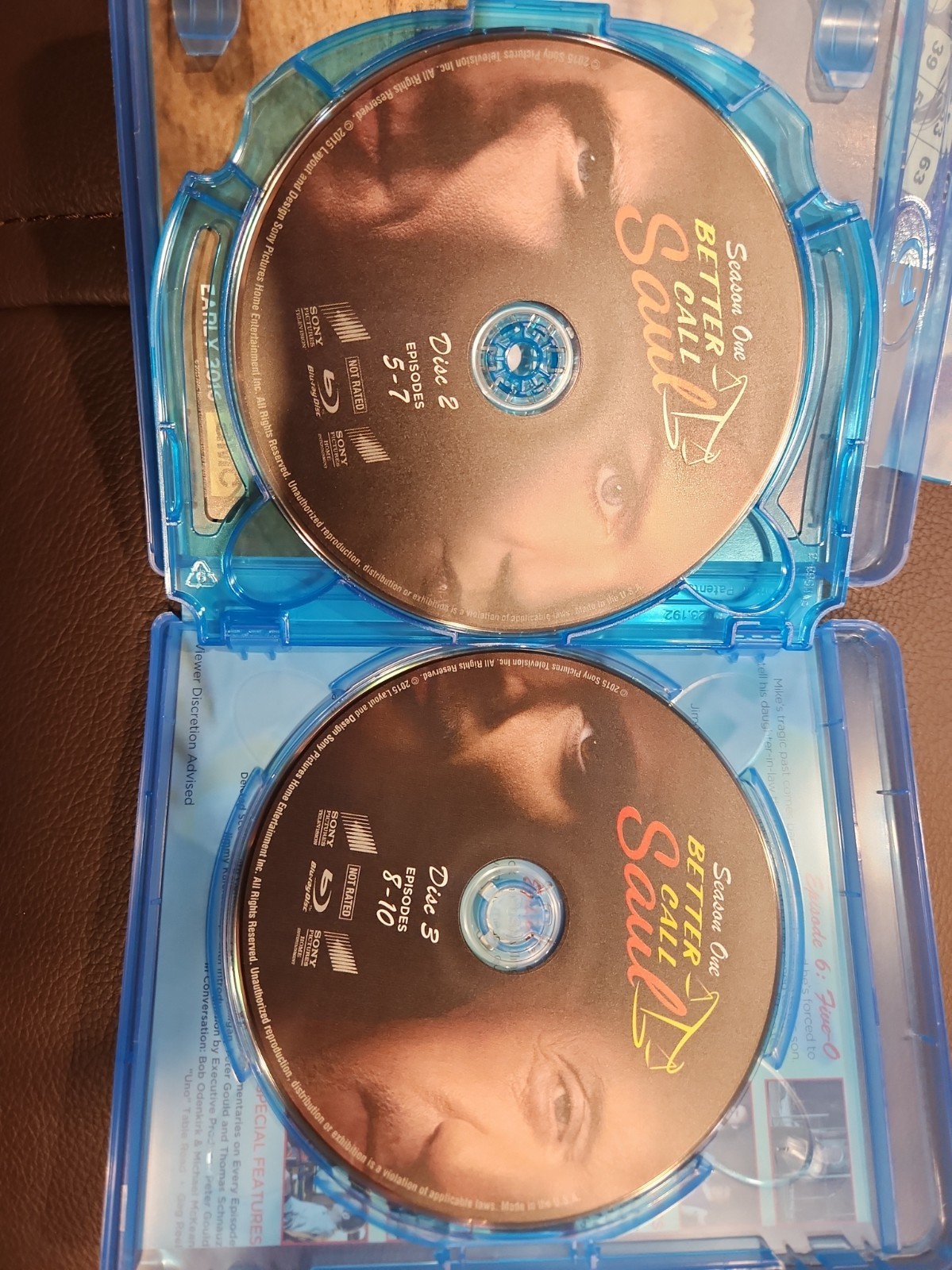 Better Call Saul: Season One (Blu-ray, 2015) With Slipcover