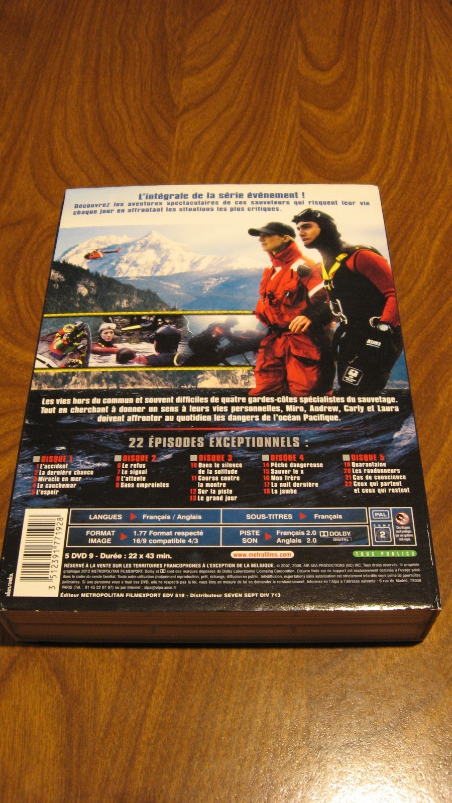 The Guard (Complete Series) NEW PAL 5-DVD Box Set Anthony Atkins Steve Bacic