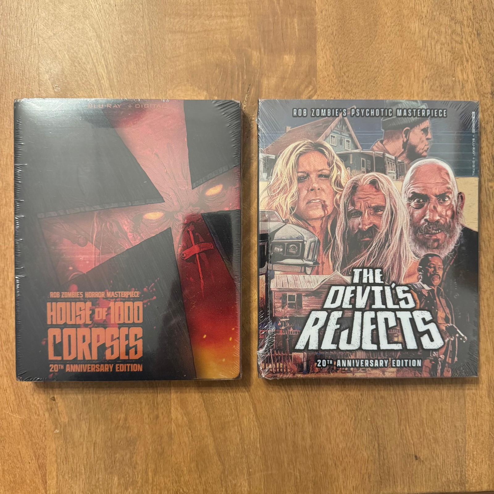 House of 1000 Corpses (Blu-ray 2003)+The Devil’s Rejects (4K 2005) Steelbook Duo