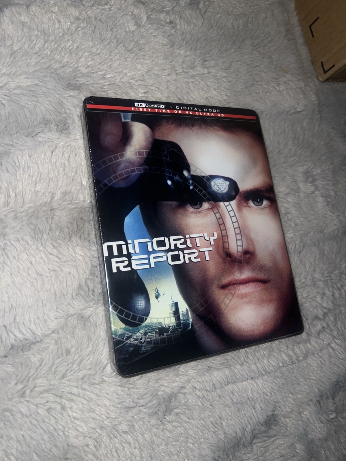 MINORITY REPORT Steelbook 4K UHD + Blu-Ray + Digital Tom Cruise – HELPS STRAYS