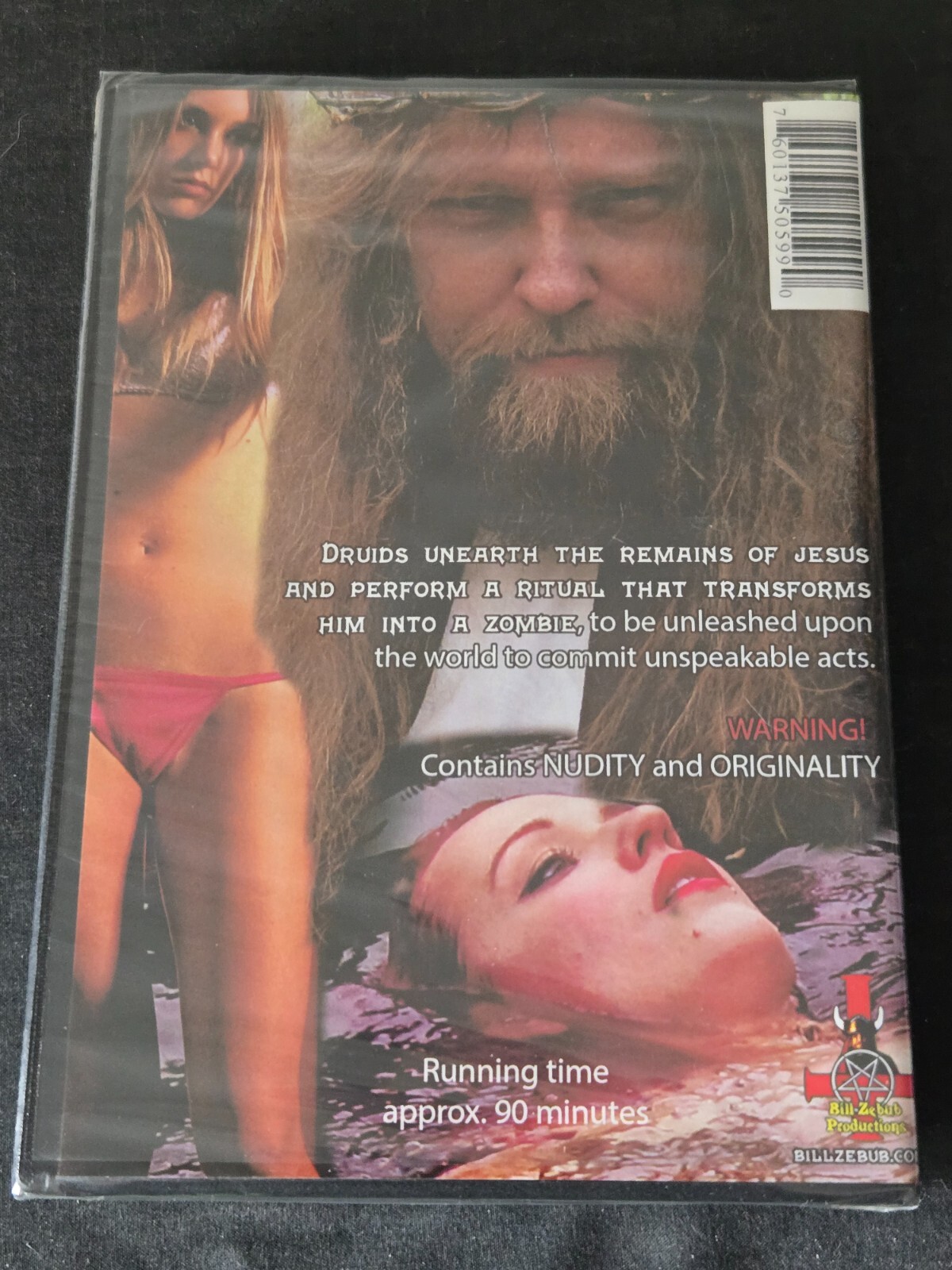 Zombie Christ DVD / Horror Bill Zebub OOP Alt Cover NEW SEALED