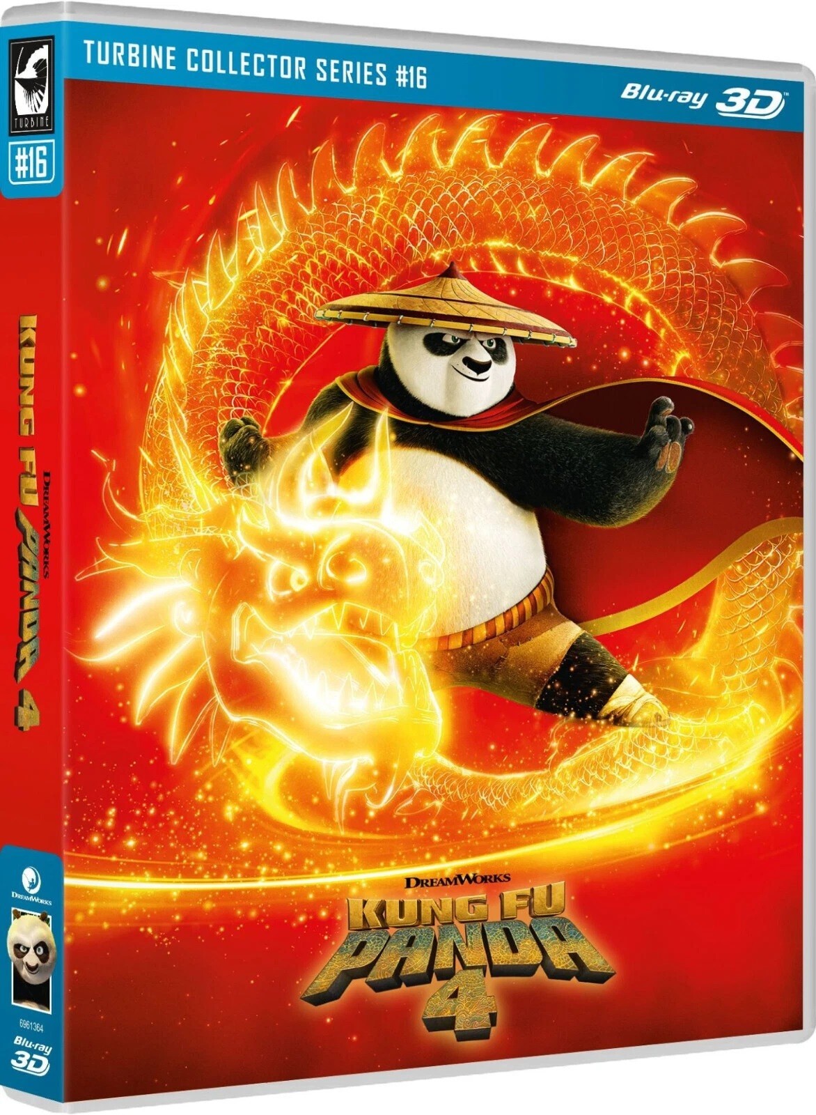 Kung Fu Panda 4 (2024) 3D Blu-Ray BRAND NEW (German Package/English Audio)
