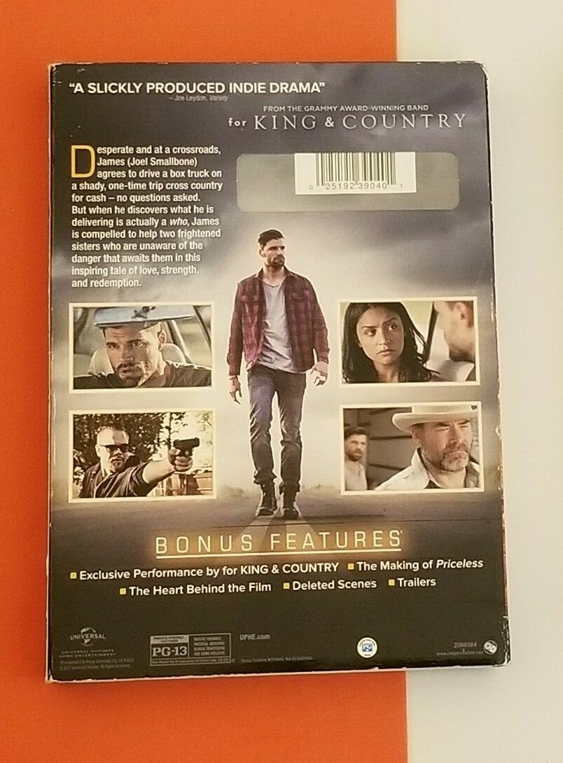 PRICELESS – DVD – JOEL SMALLBONE, BIANCA SANTOS, AMBER MIDTHUNDER – NEW Sealed