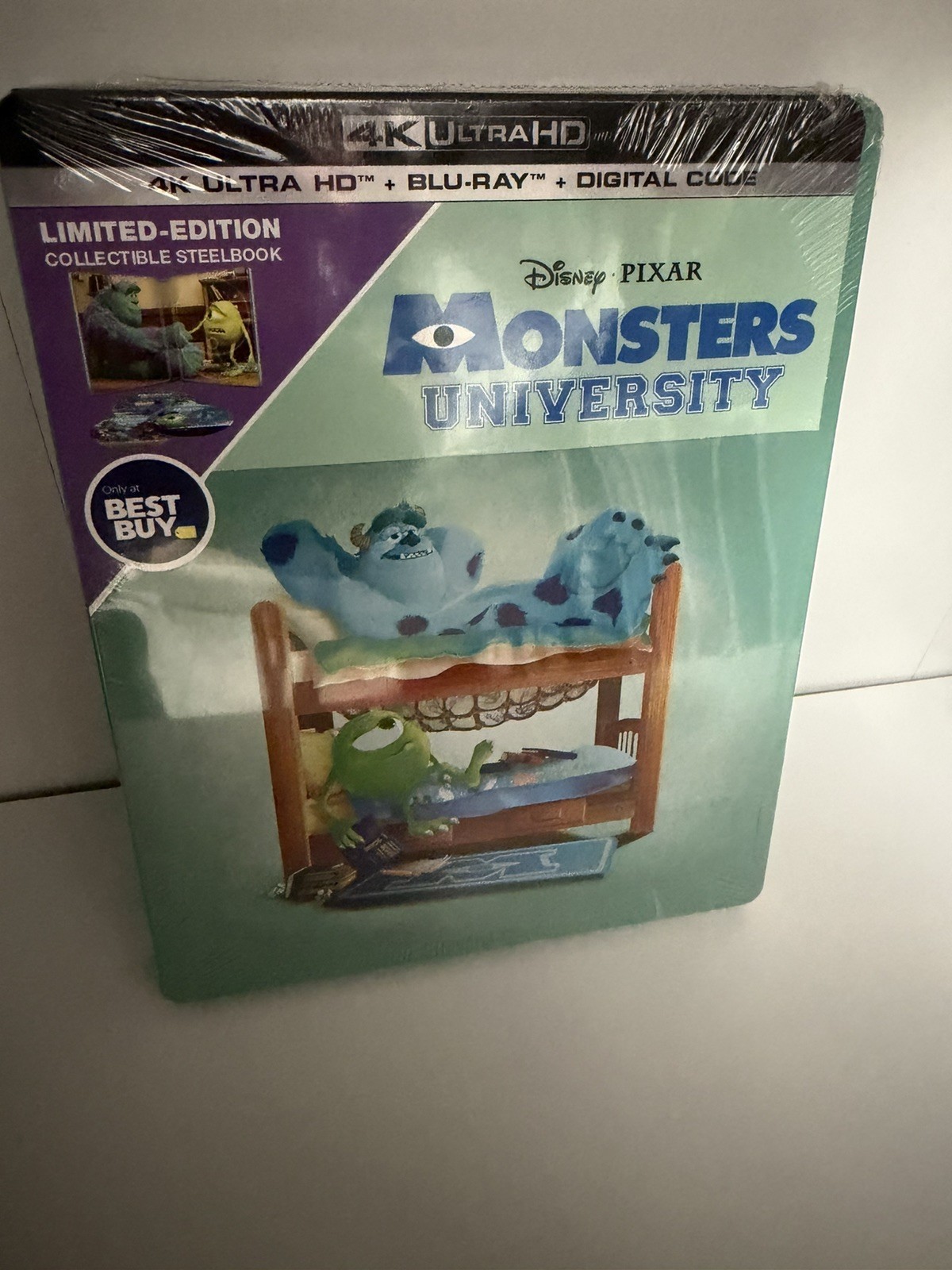 Disney Pixar Monsters University Limited Edition 4K Steelbook BRAND NEW SOLDOUT