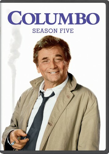 Columbo: SEASON FIVE (DVD, FULL SCREEN, 3-DISCS) Peter Falk LIKE NEW