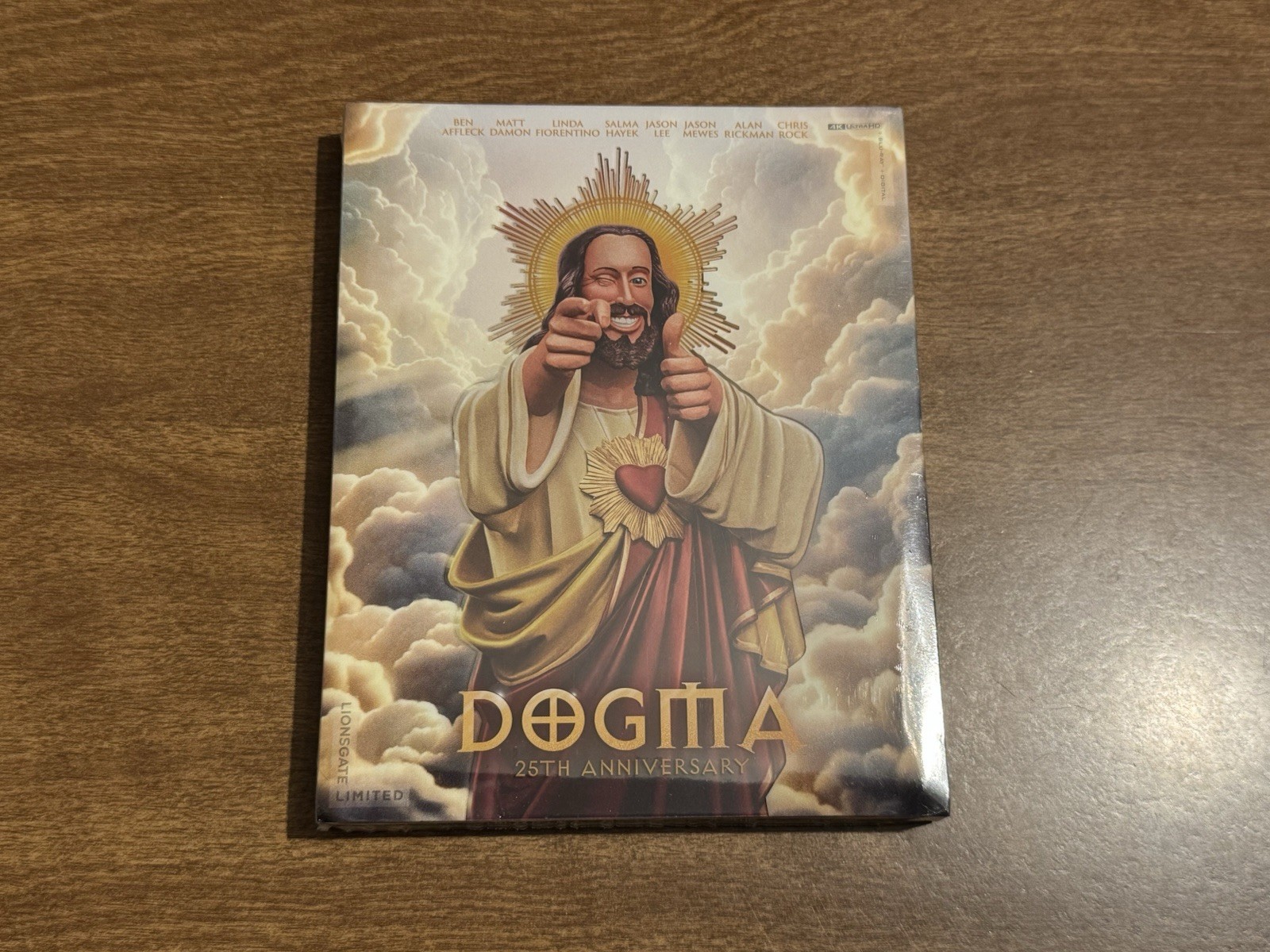 DOGMA 4K UHD + BLU-RAY STEELBOOK LIONSGATE LIMITED – Kevin Smith NEW & SEALED