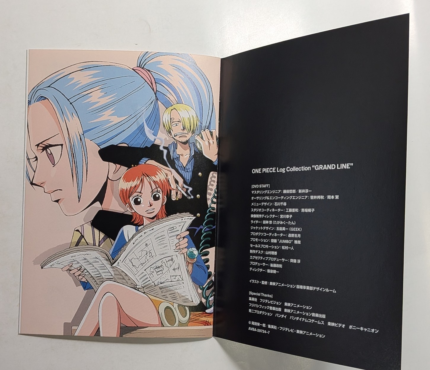 ONE PIECE Log Collection GLAND LINE Eiichiro Oda Japanese Anime DVD