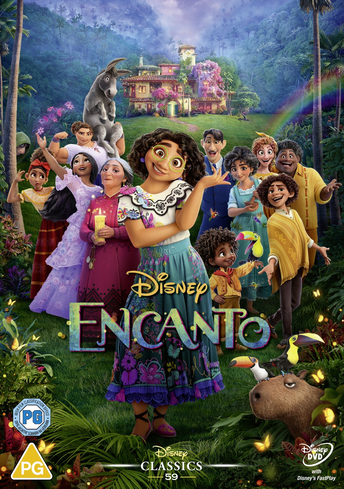 Encanto (DVD) Stephanie Beatriz María Cecilia Botero Jared Bush (UK IMPORT)