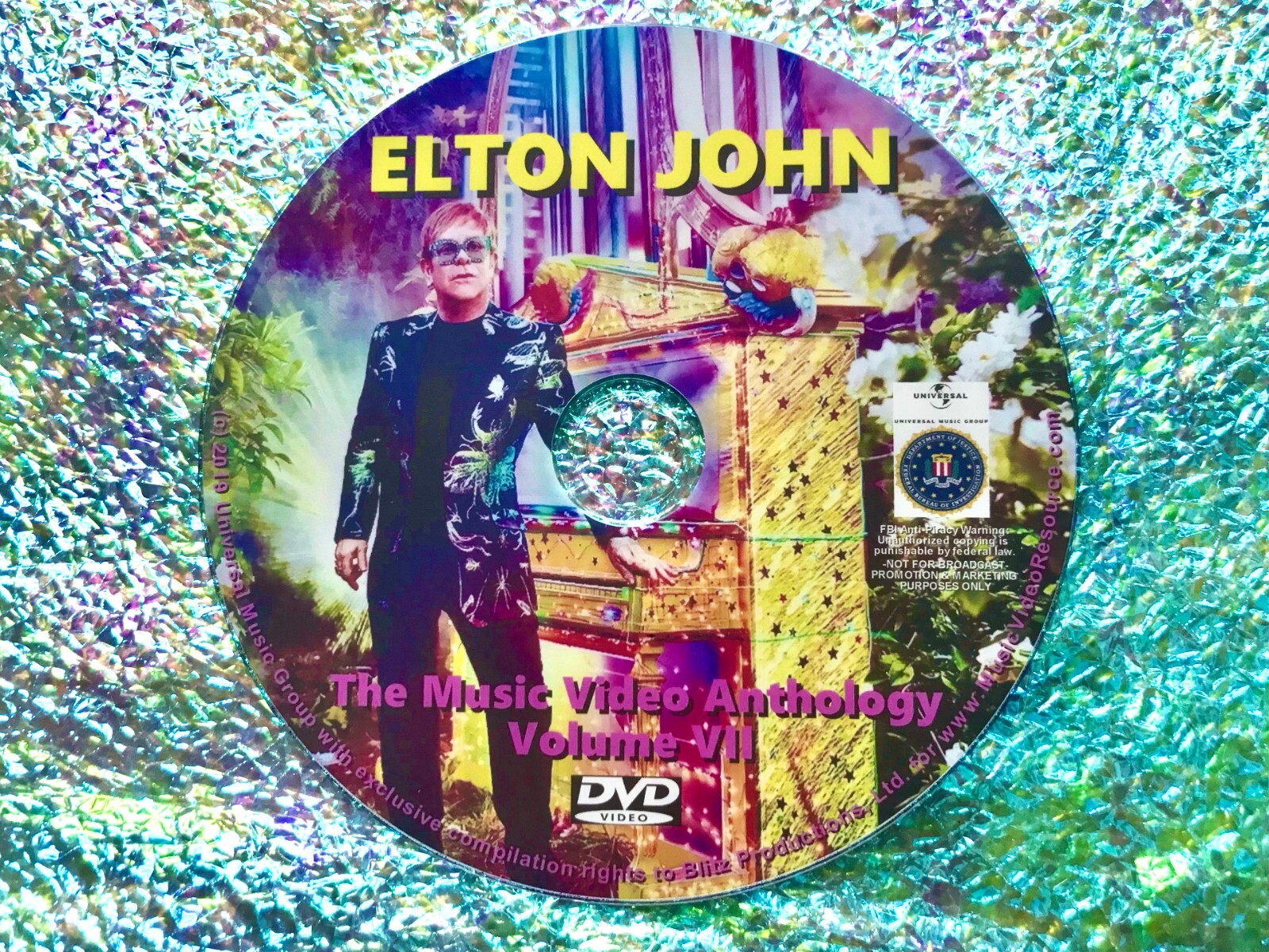 ELTON JOHN The Music Video Anthology 1969 to 2021 7 DVD Set 189 MUSIC VIDEOS