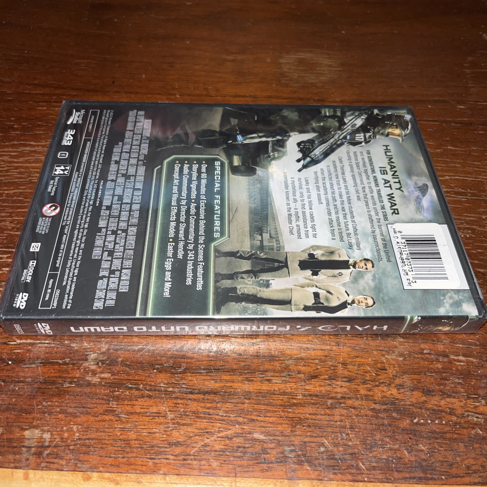 NEW – Halo 4: Forward Unto Dawn (DVD, 2012, Widescreen) Microsoft 343 Studios