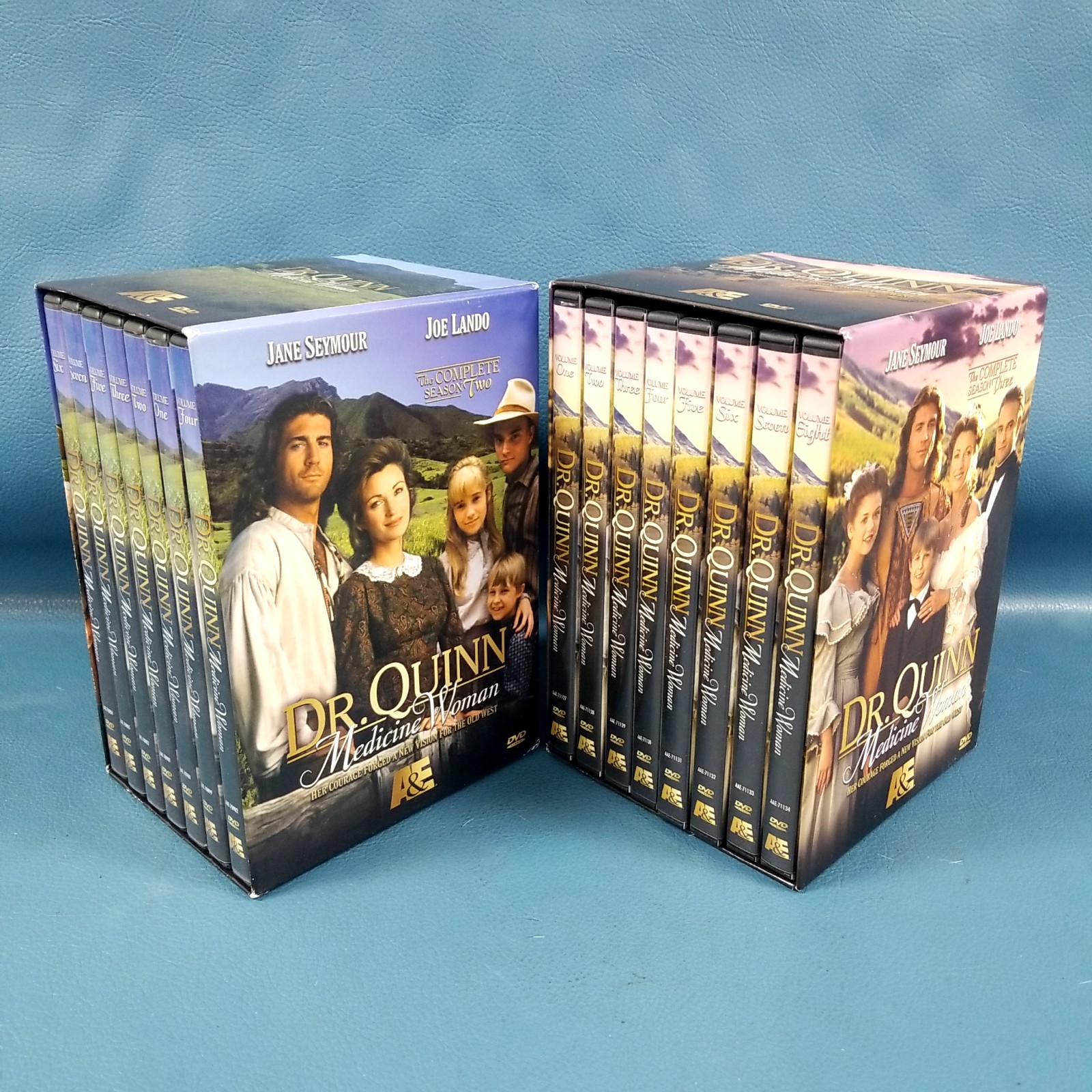 DR Quinn Medicine Woman A&E Seasons 2+3 Box Sets Jane Seymour 2004 Releases