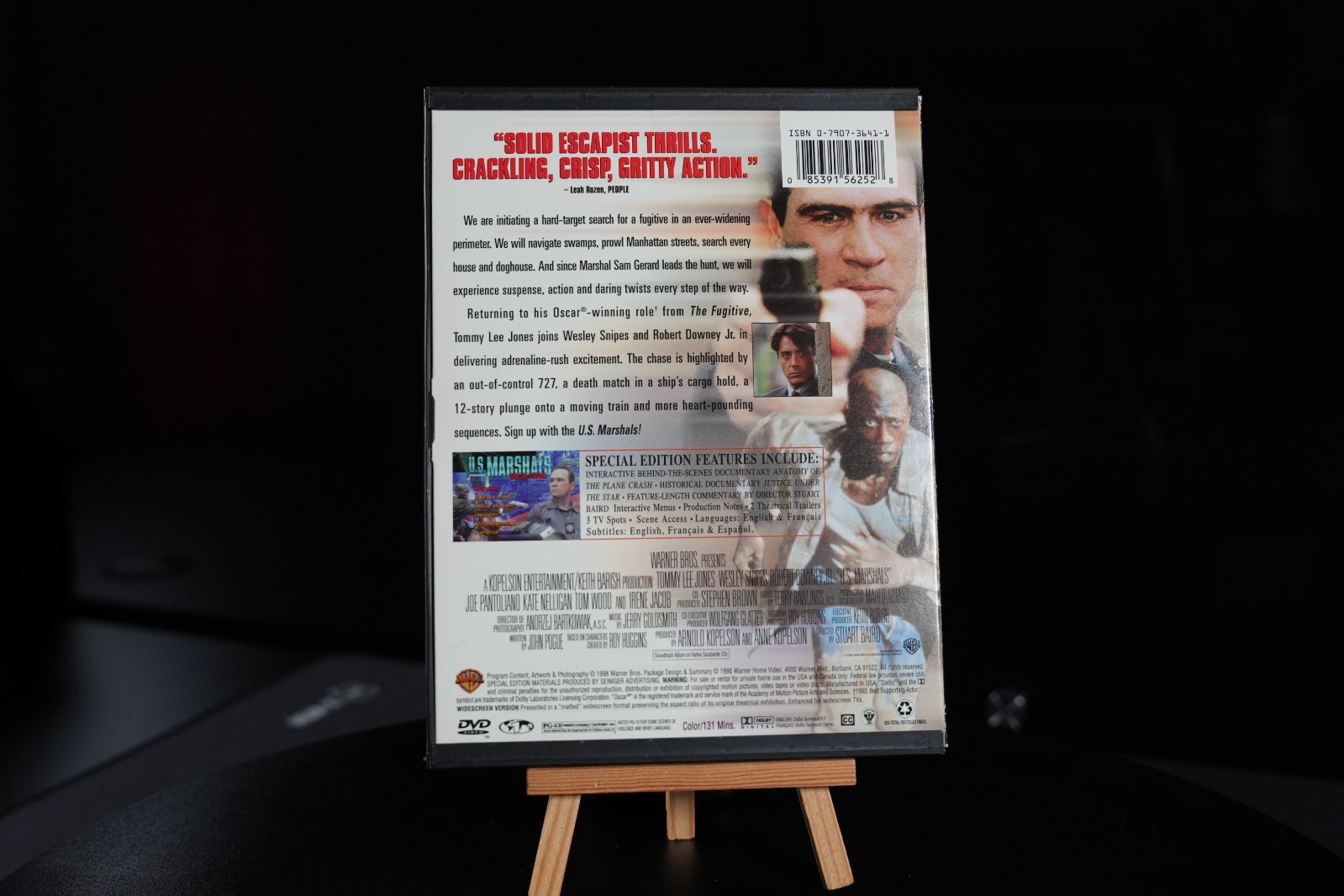 U.S. Marshalls Special Edition Starring Tommy Lee Jones Wesley Snipes and RDJ