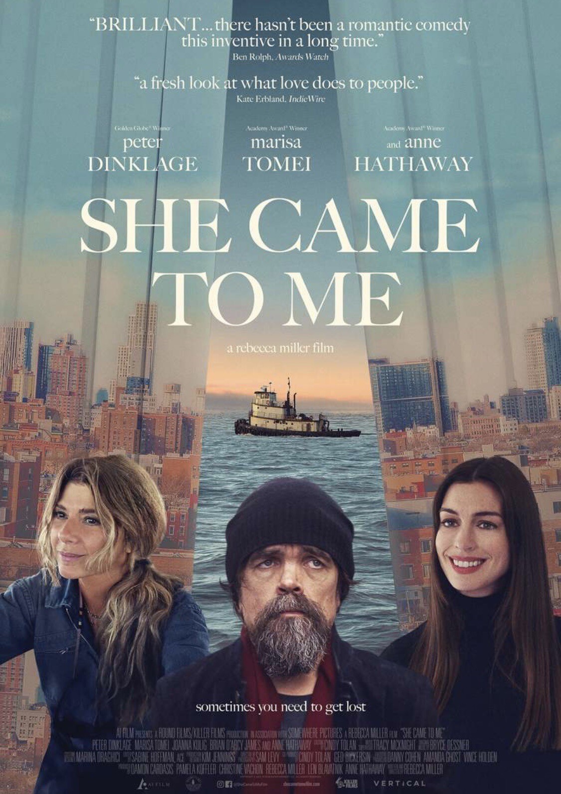 She Came To Me (2023) New, Sealed, DVD