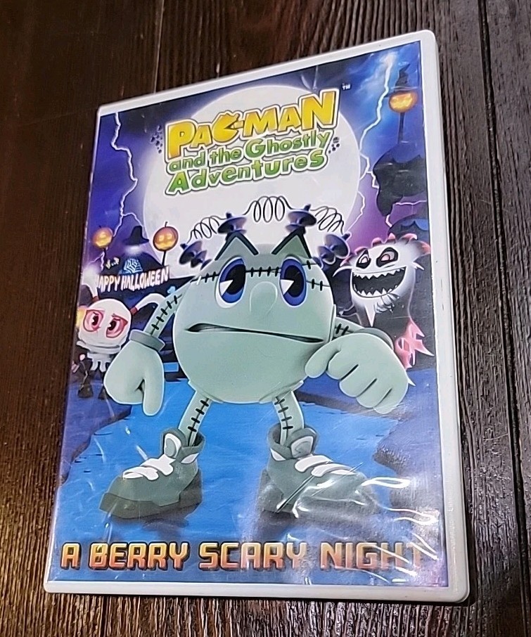 3 Lot Pac-Man The Ghostly Adventures Berry Scary Night Pac Is Back Ghost Patrol